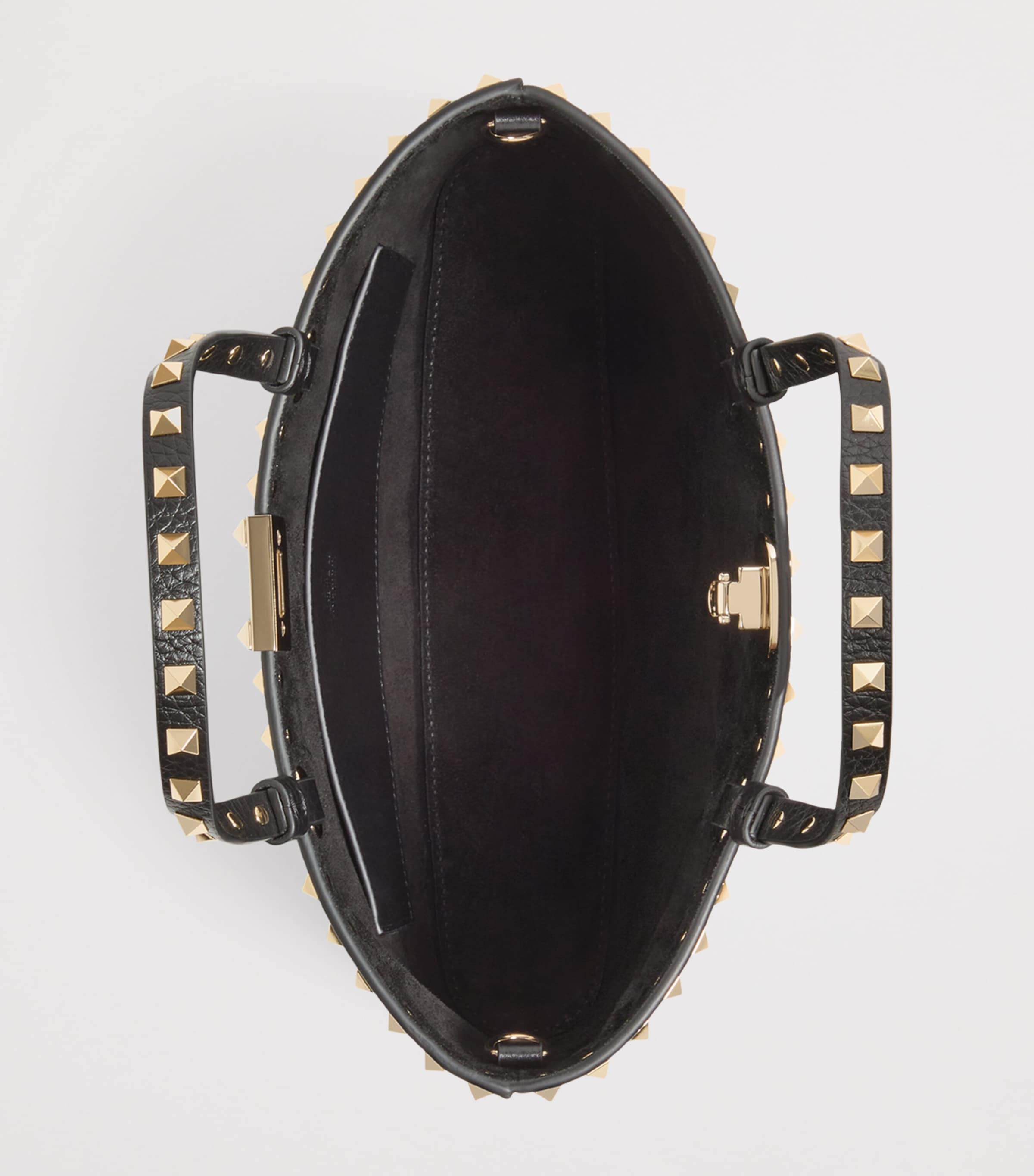 Small Leather Rockstud Cross-Body Bag 0NO Image 4