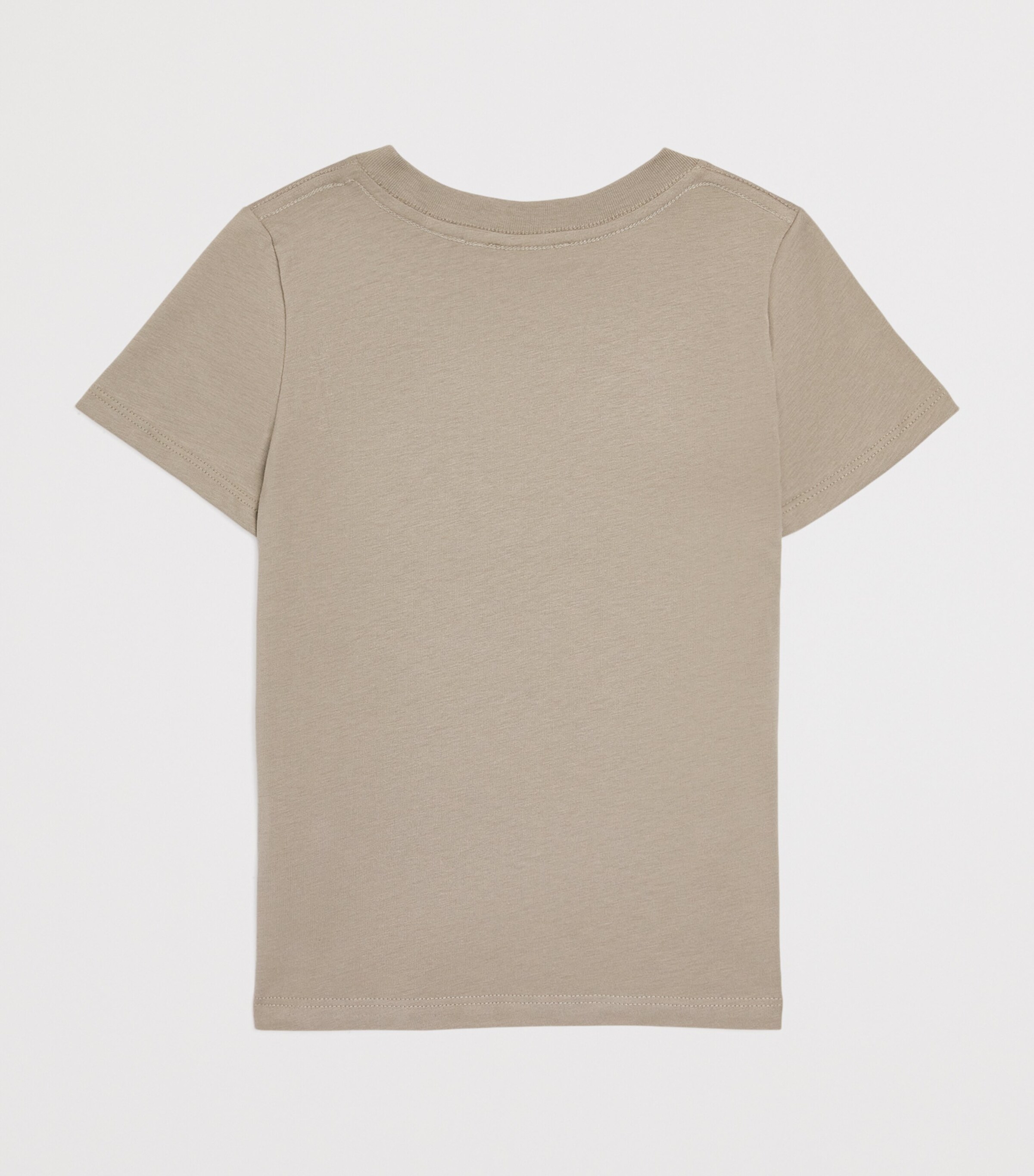 Organic Cotton Logo T-Shirt (4-5 Years) OLIVE GRAY Image 2