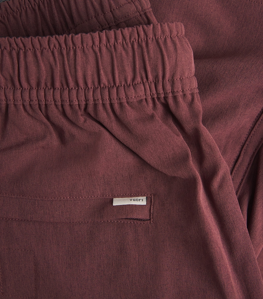 VUORI Mens 7’’ Unlined Banks Session Shorts Byx Boysenberry Image 6