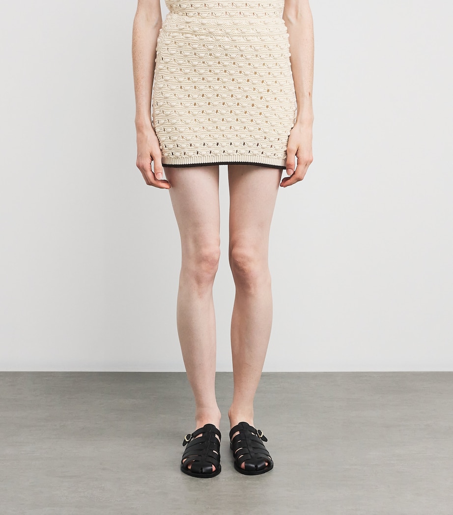 The Bauble Mini Skirt CREAM Image 3