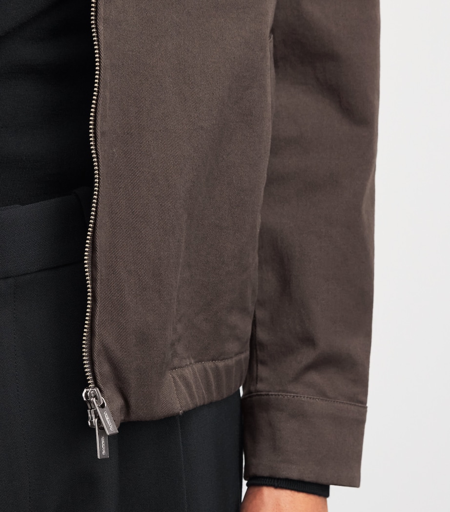 Barena Mens Gabardine Field Jacket Bruno Image 3
