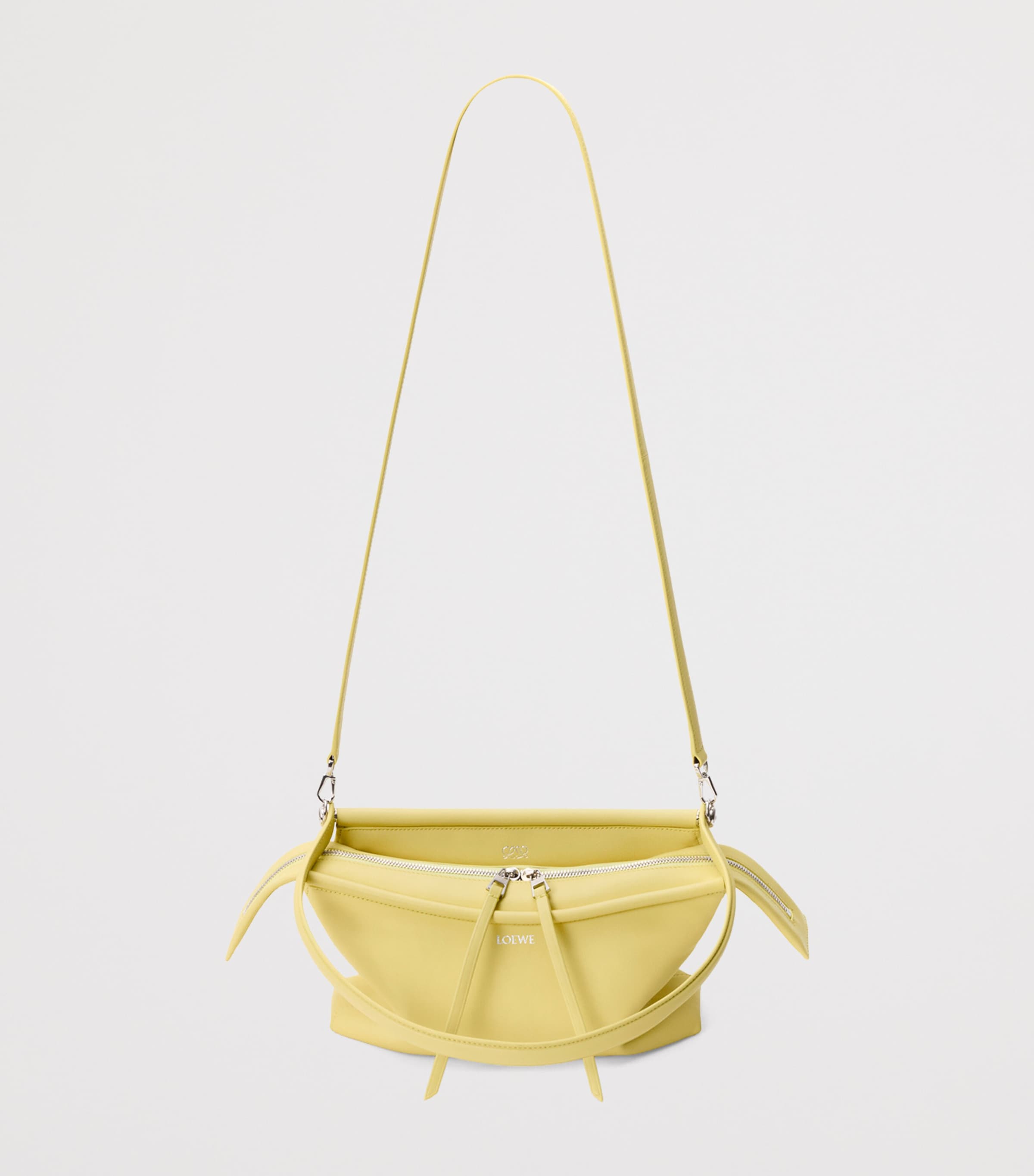 LOEWE Small Leather Whisker Shoulder Bag Vanilla Image 6
