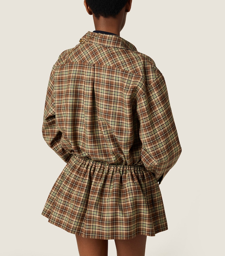 Fleece Plaid Shirt F0C59 Image 3
