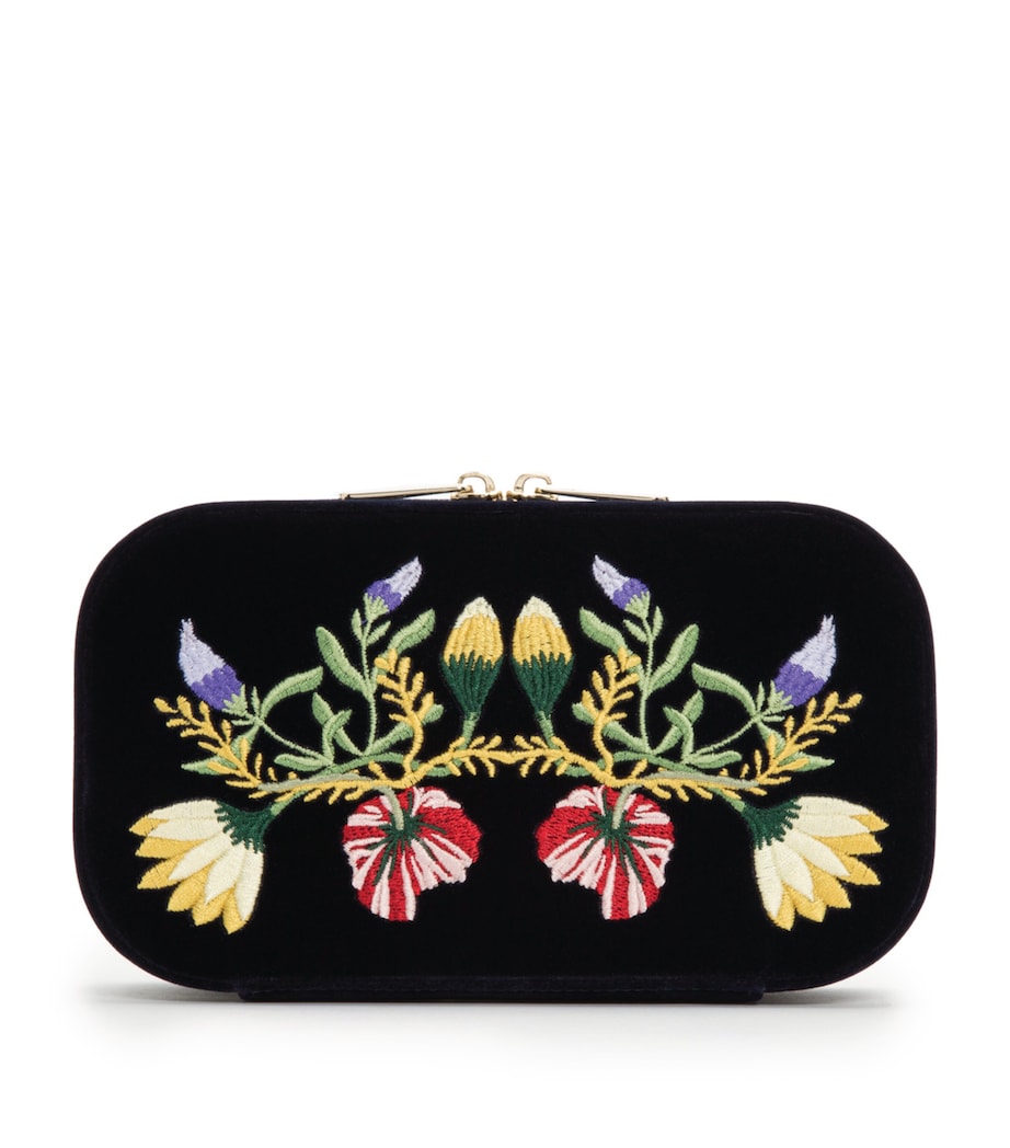 Zoe Travel Jewellery Case INDIGO Image 2