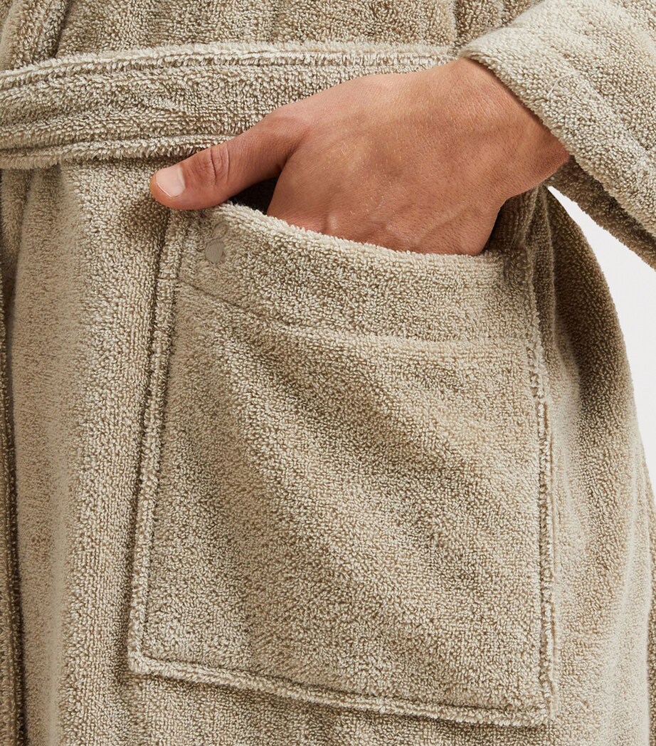Yves Delorme Womens Étoile Bathrobe (Large) Image 3