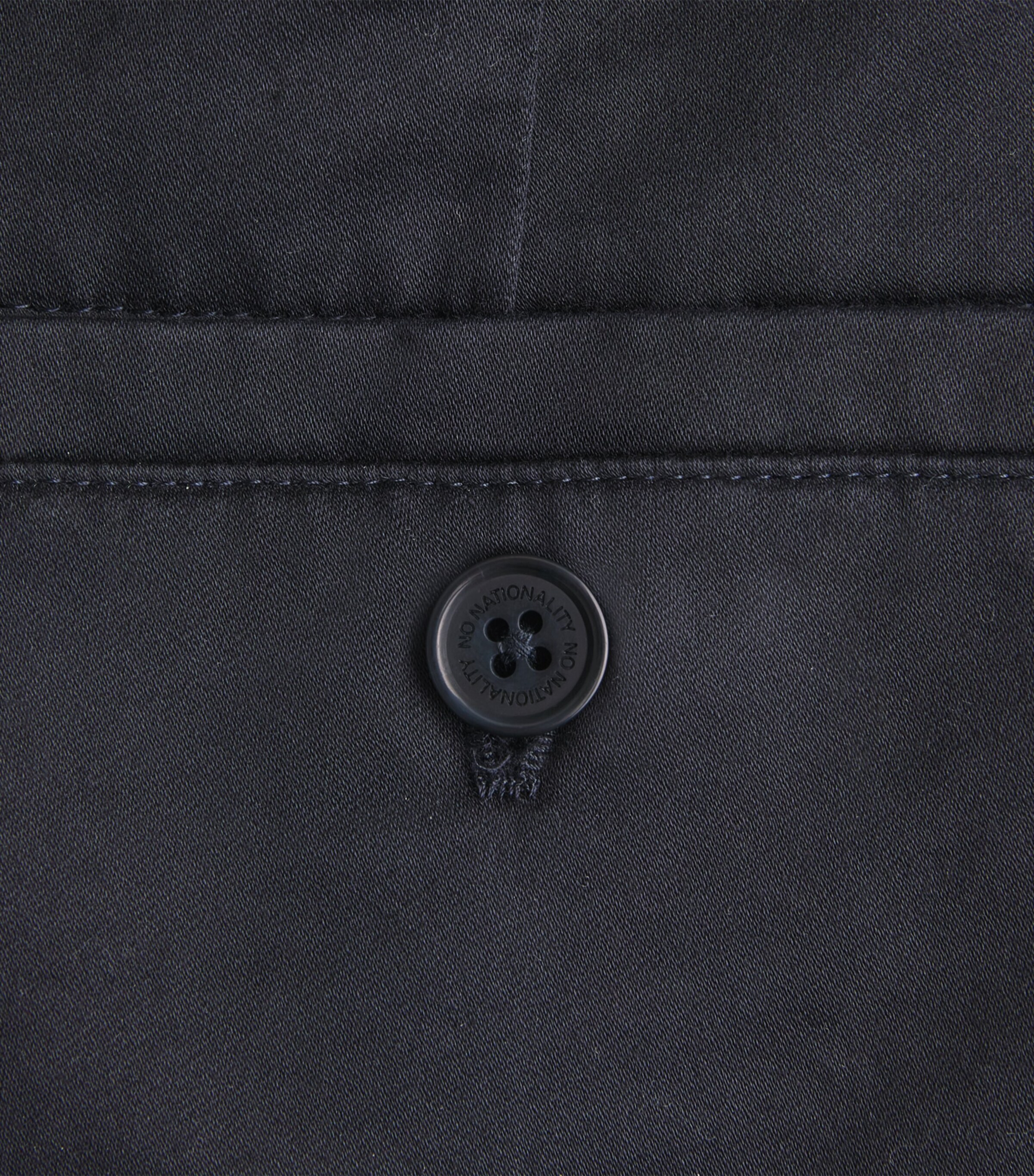 NN.07 Mens Stretch-Cotton Kay Pleated Shorts Navy Blue Image 6