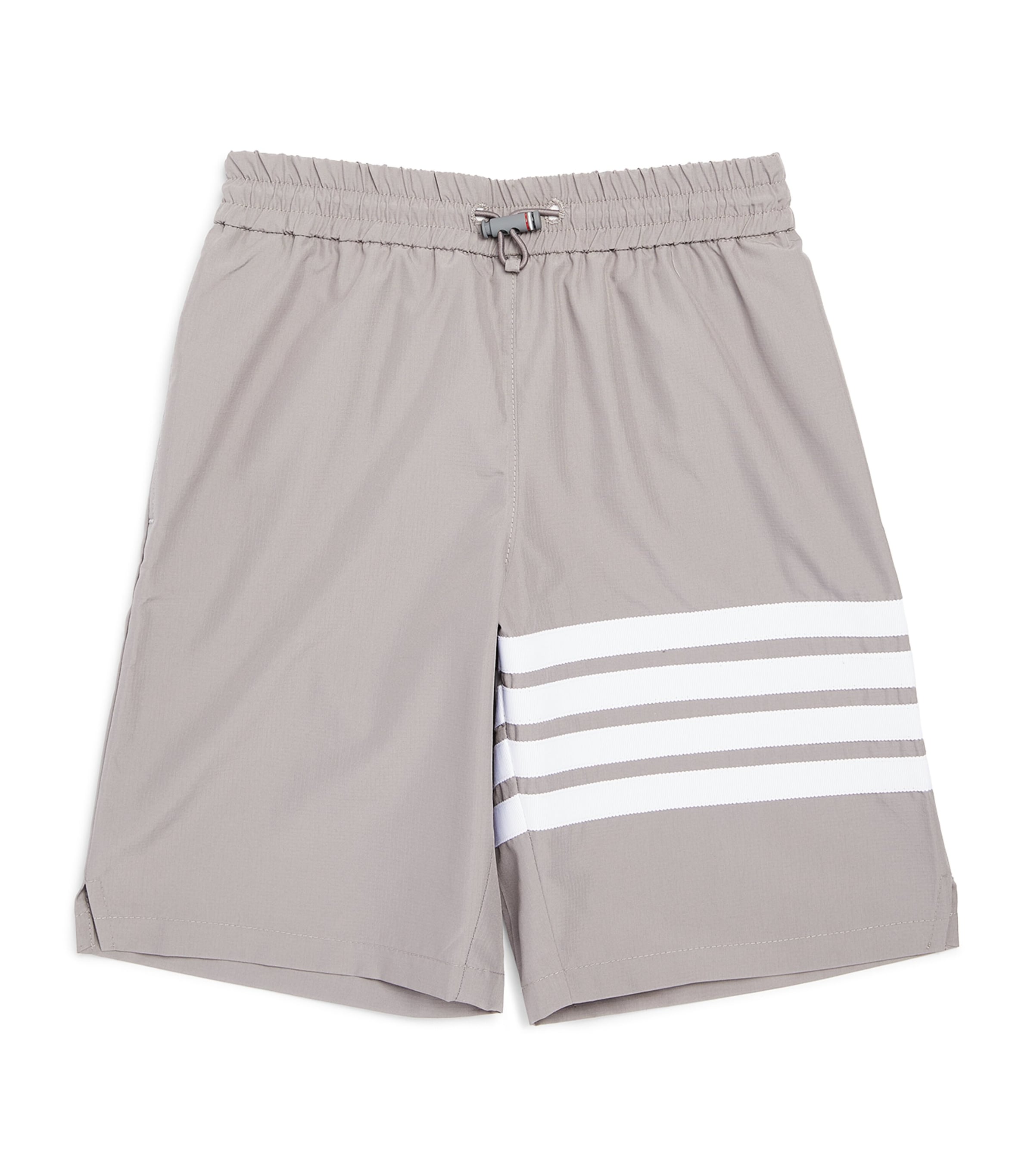 Thom Browne 4-bar Swim Shorts In Grey