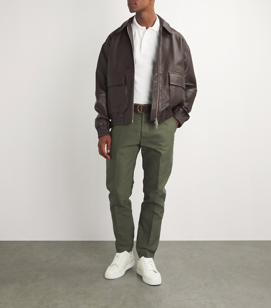 Louis Junior Leather Sneakers WH01 Image 6