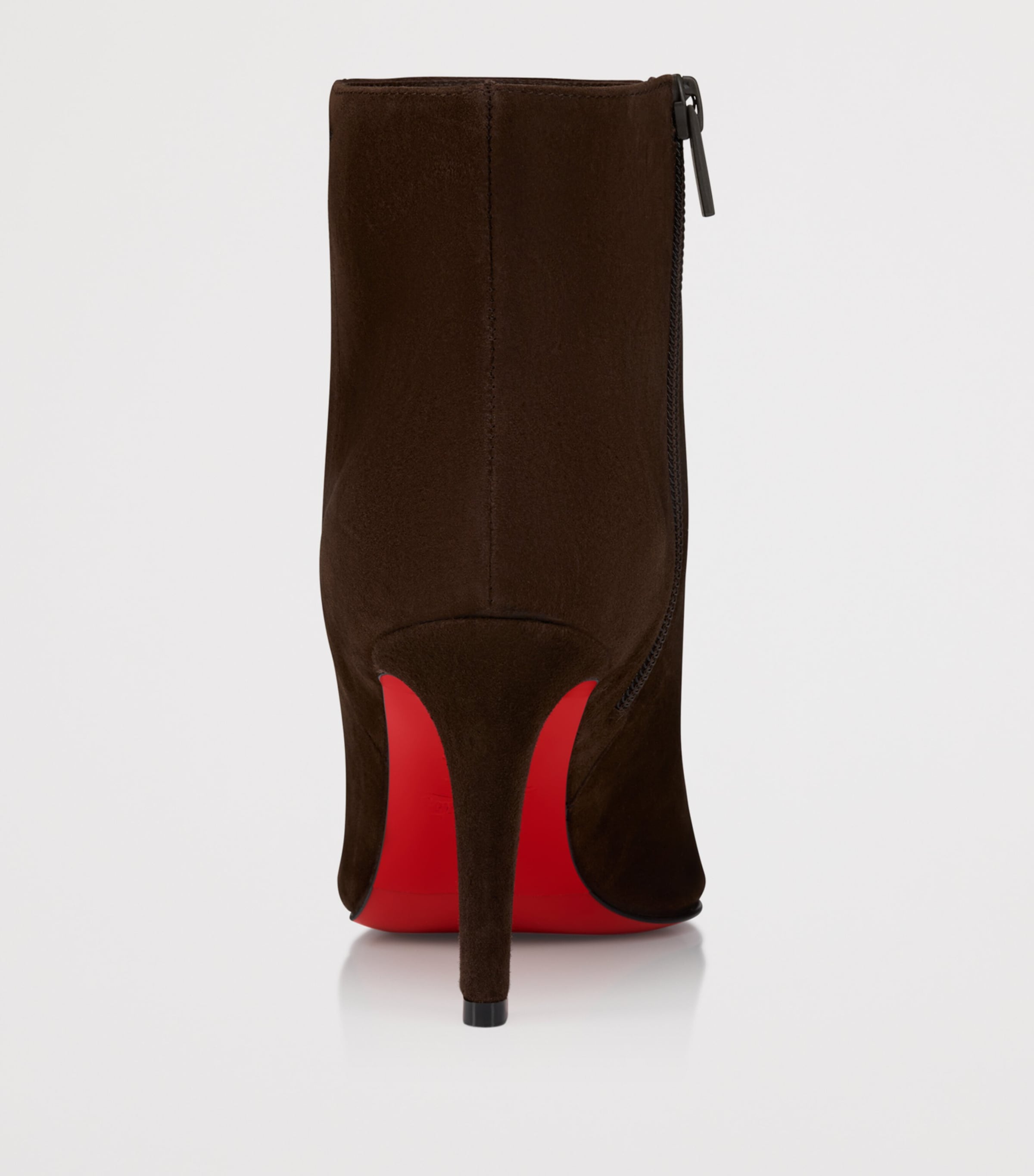 Christian Louboutin Womens Fannylove Booty 85 Suede Boots Image 3
