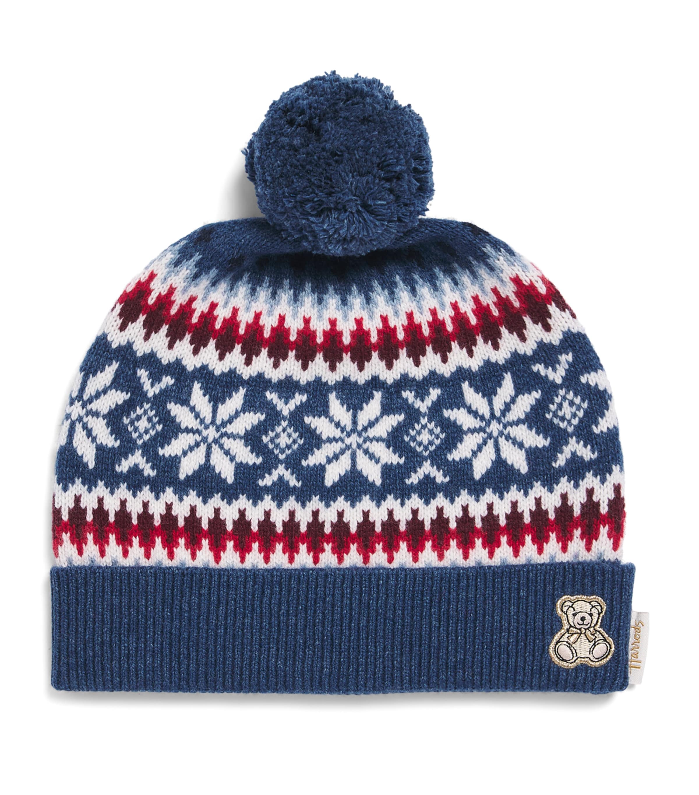 Harrods Fair Isle Hat Image 1