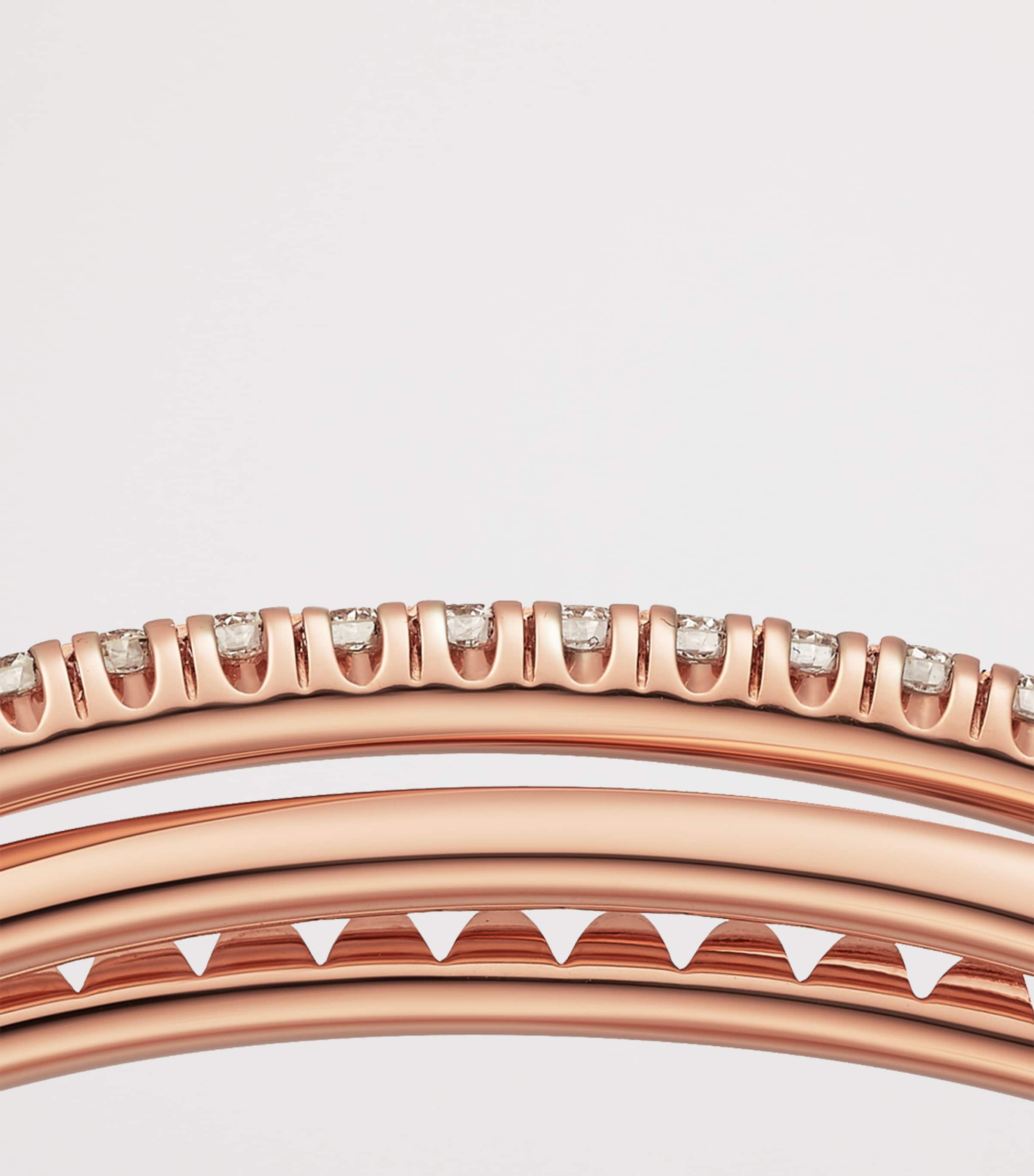 Cartier Rose Gold and Diamond Étincelle de Cartier Bangle Rose Gold Image 8