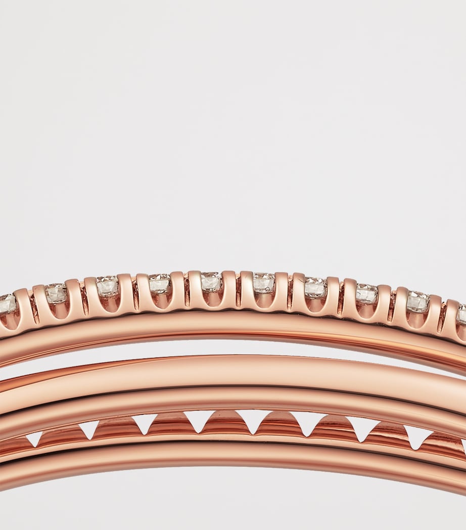 Cartier Rose Gold and Diamond Étincelle de Cartier Bangle Rose Gold Image 8