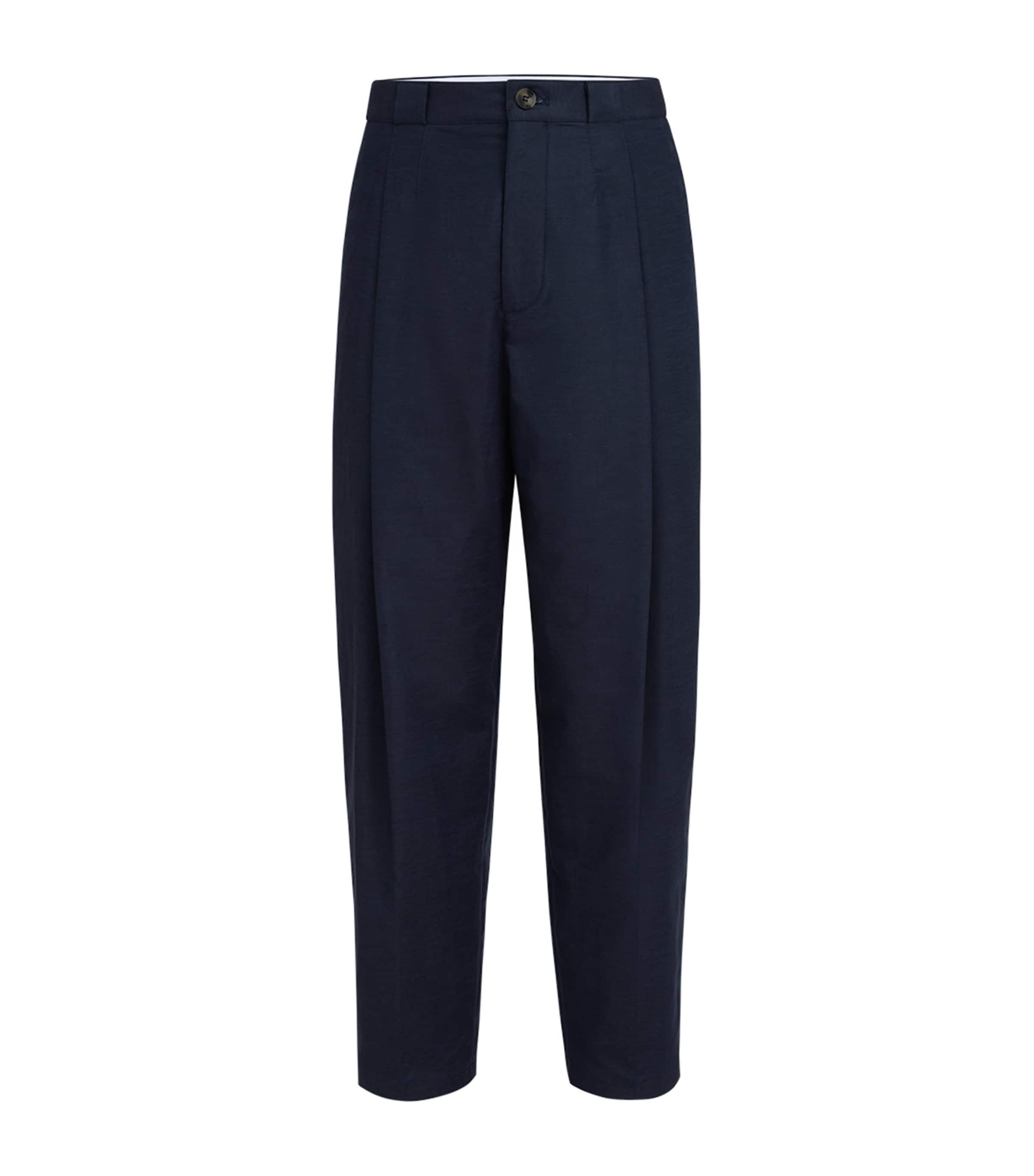 Cotton-Linen Panama Trousers C2485 Image 1
