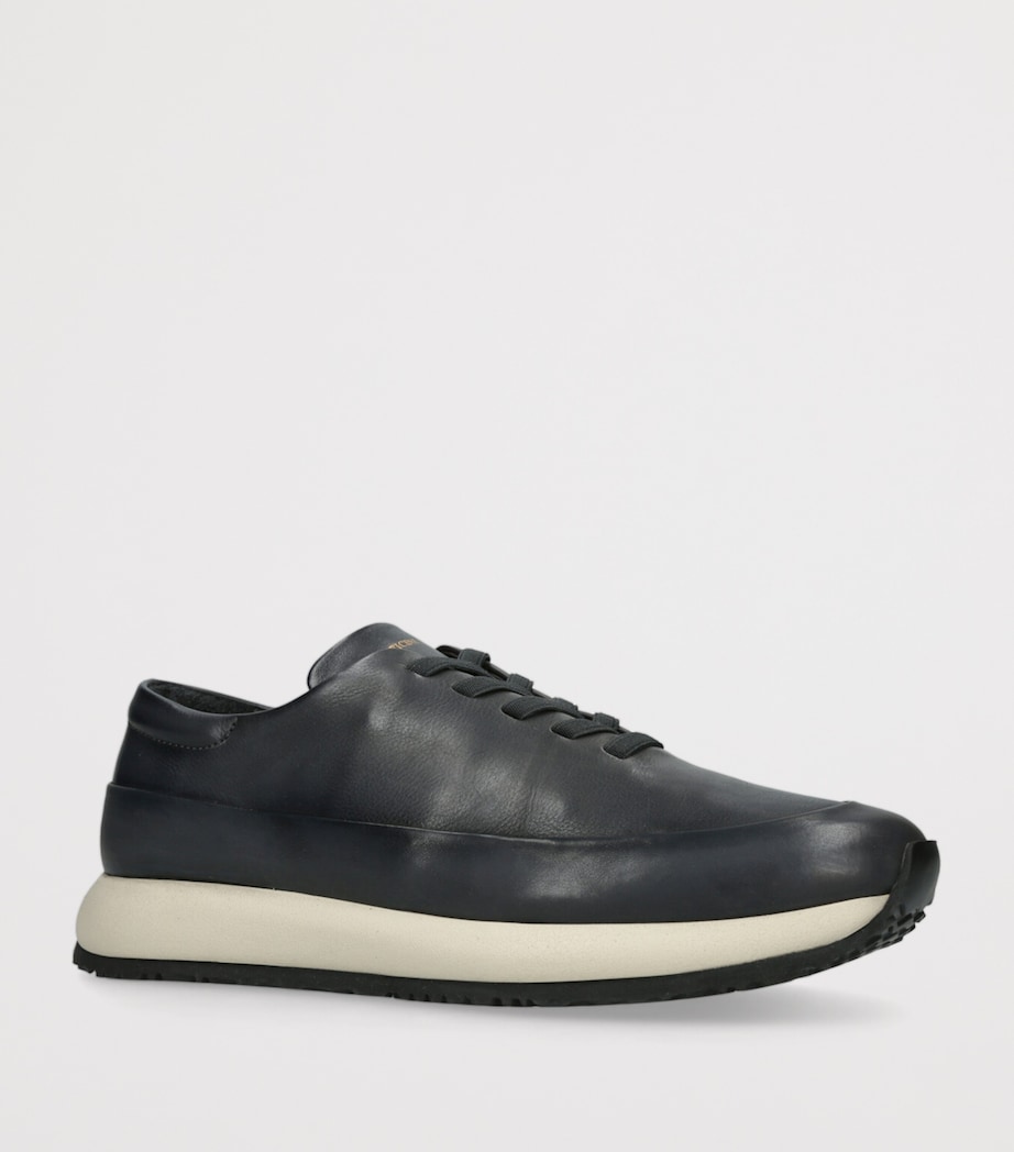 Officine Creative Leather Form Sneakers Grey/dark Image 3