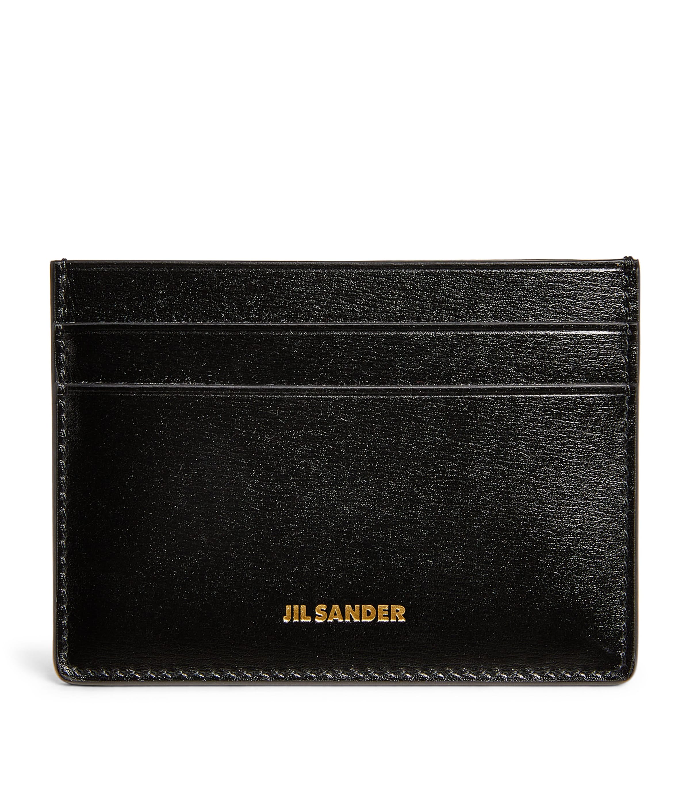 JIL SANDER LEATHER CARDHOLDER