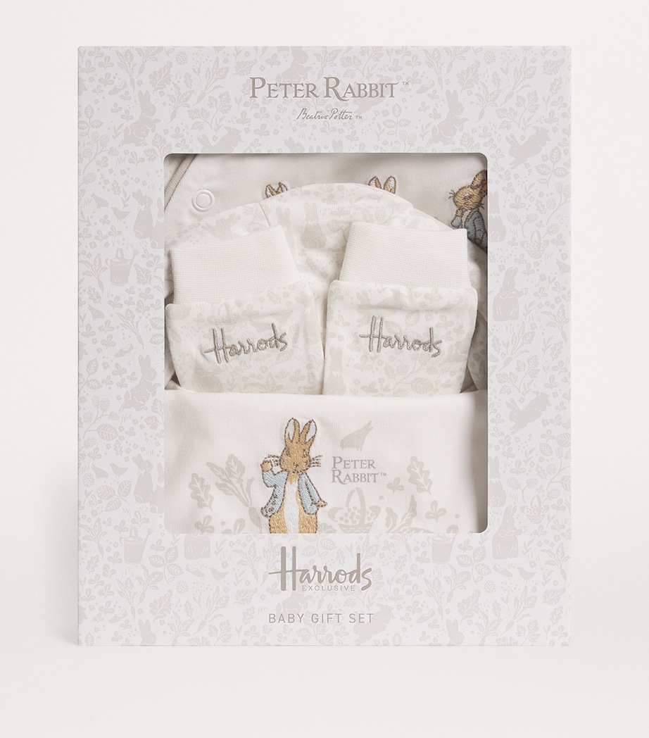 Peter Rabbit Baby Gift Set (0-9 Months) WHITE Image 3