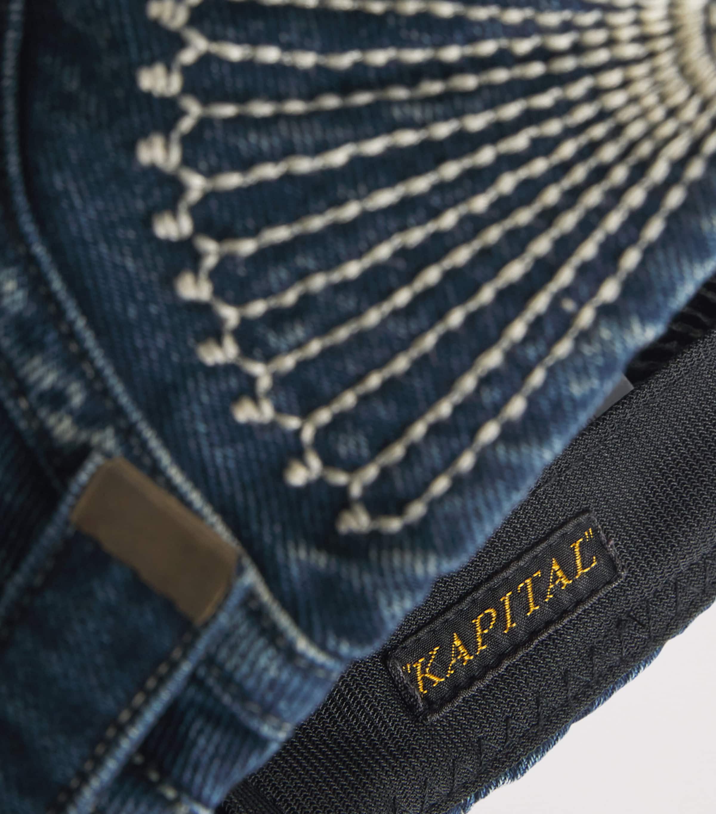 Denim Furoshiki Camp Cap IDG Image 3