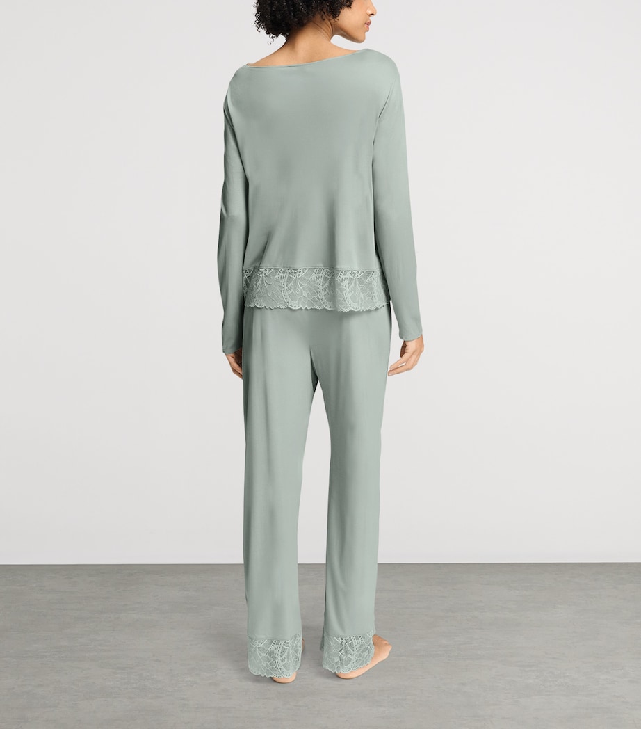 Hanro Womens Modal Pyjama Set Mystic Breeze Image 4