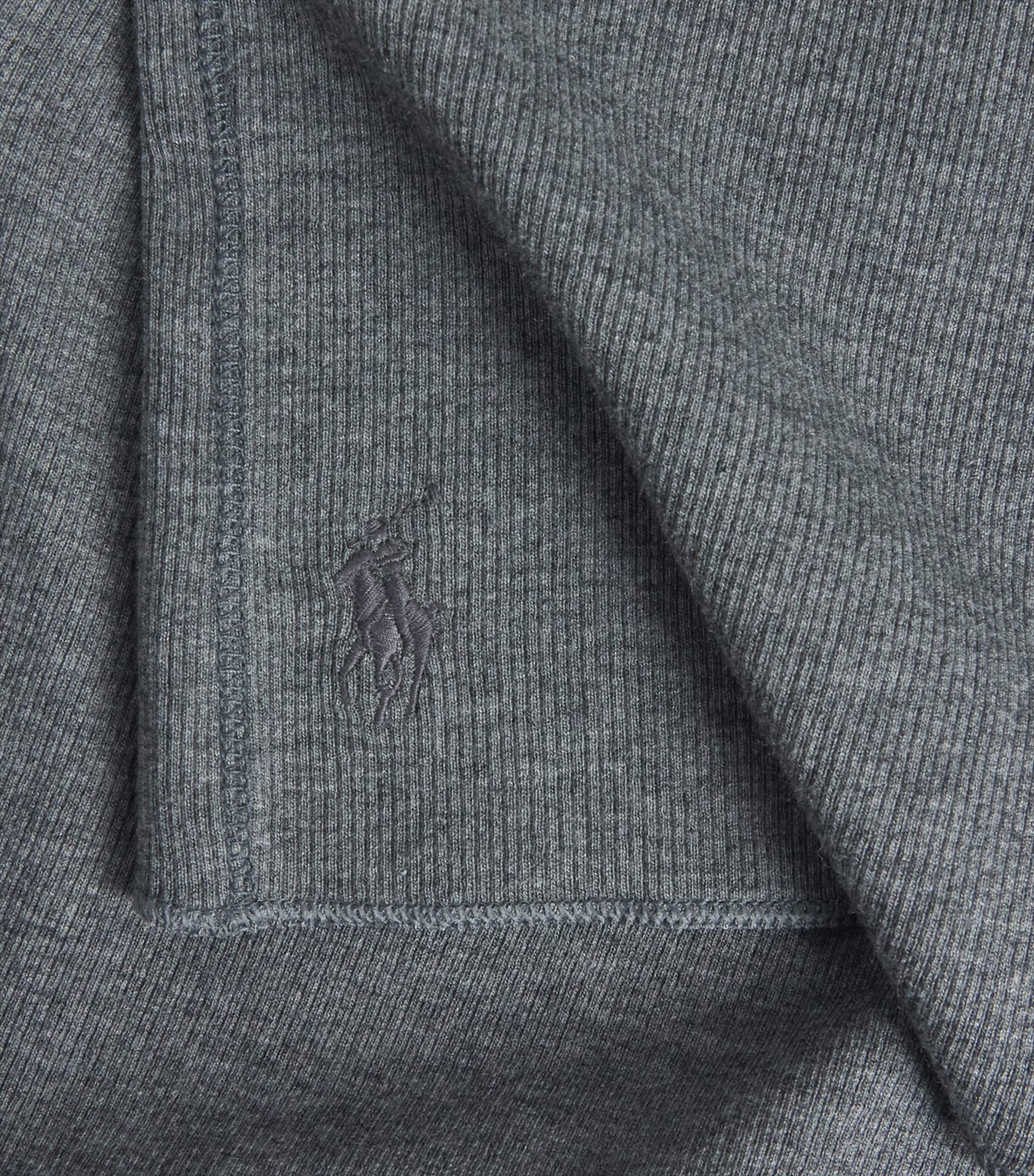 Polo Ralph Lauren Womens Slim Rollneck Sweater Med Flannel Heather Image 6