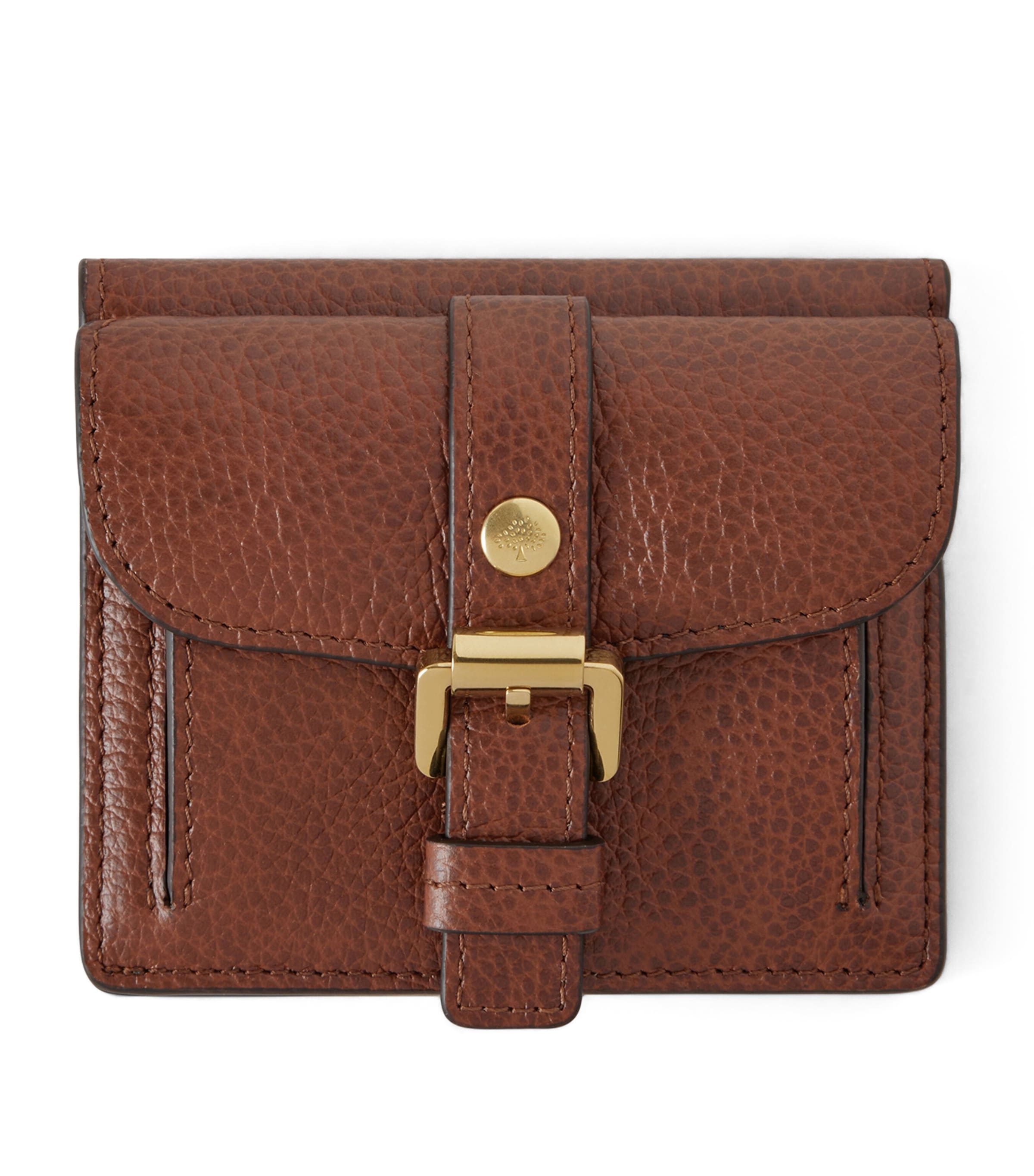 Leather Roxanne Wallet OAK Image 1