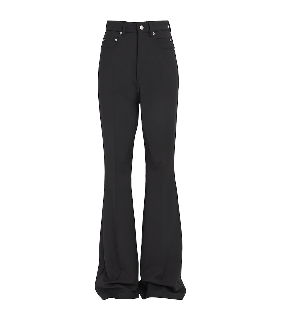 Rick Owens Bolan Bootcut Jeans Black