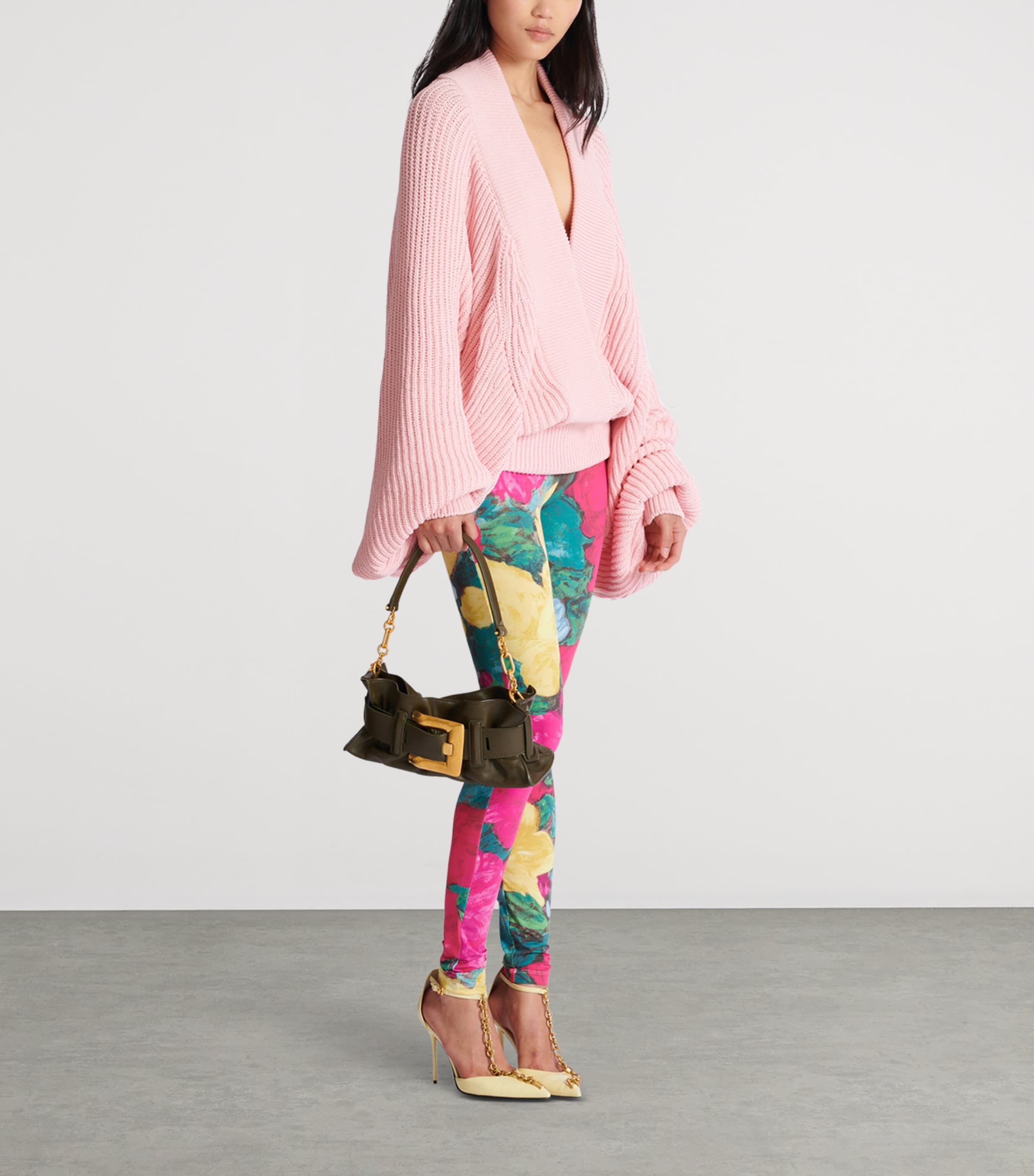 Mini Leather Anthem Shoulder Bag 7DT JUNGLE Image 2