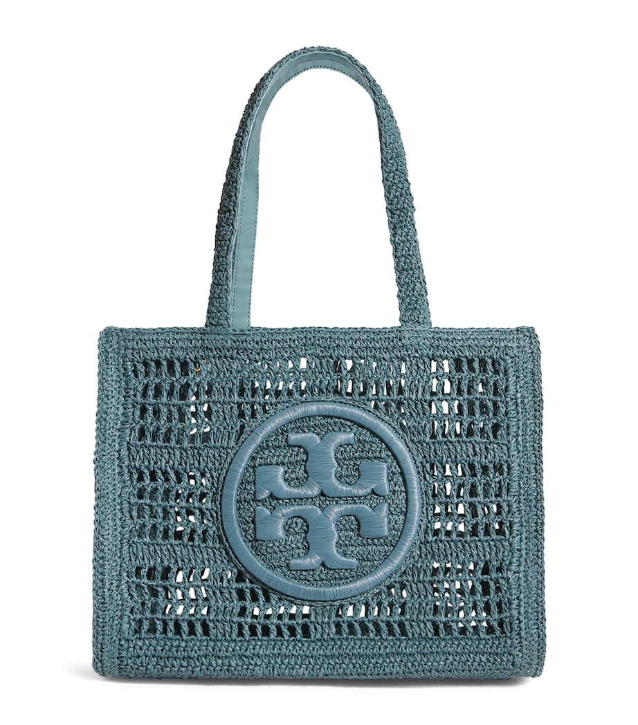 Small Crochet Ella Tote Bag 104 DEEP SLATE Image 1