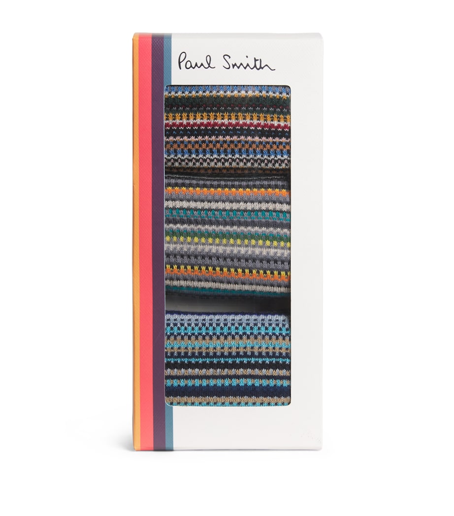 Cotton-Blend Socks (Pack of 3) MULTICOLOUR Image 2