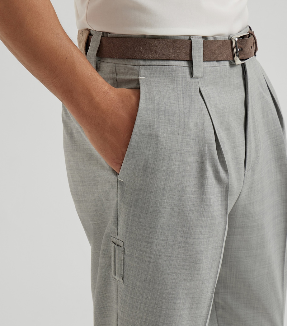 Virgin Wool Dynamic Trousers C9100 Image 5