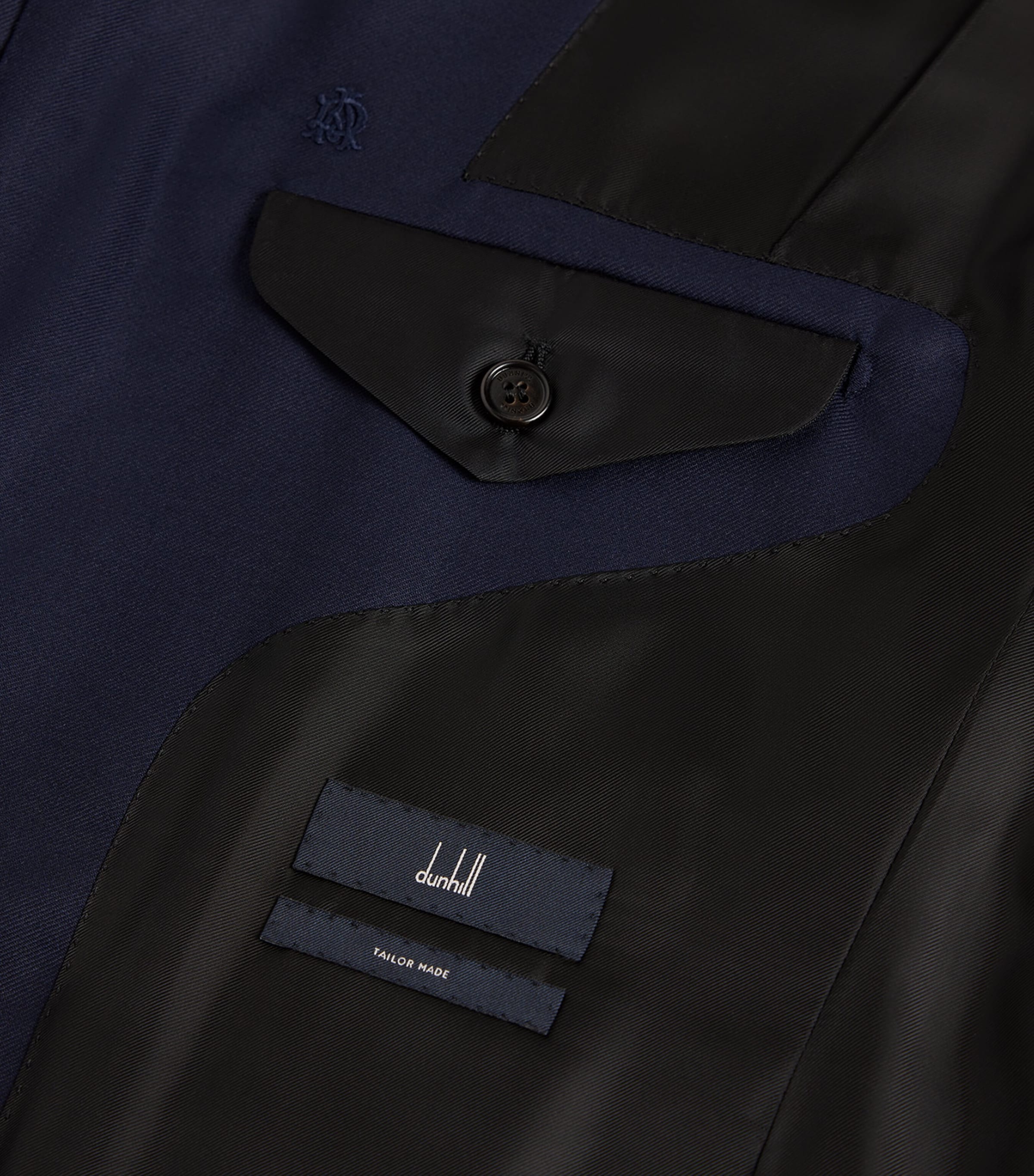 Dunhill Mens Wool Cavendish Blazer Navy Image 8