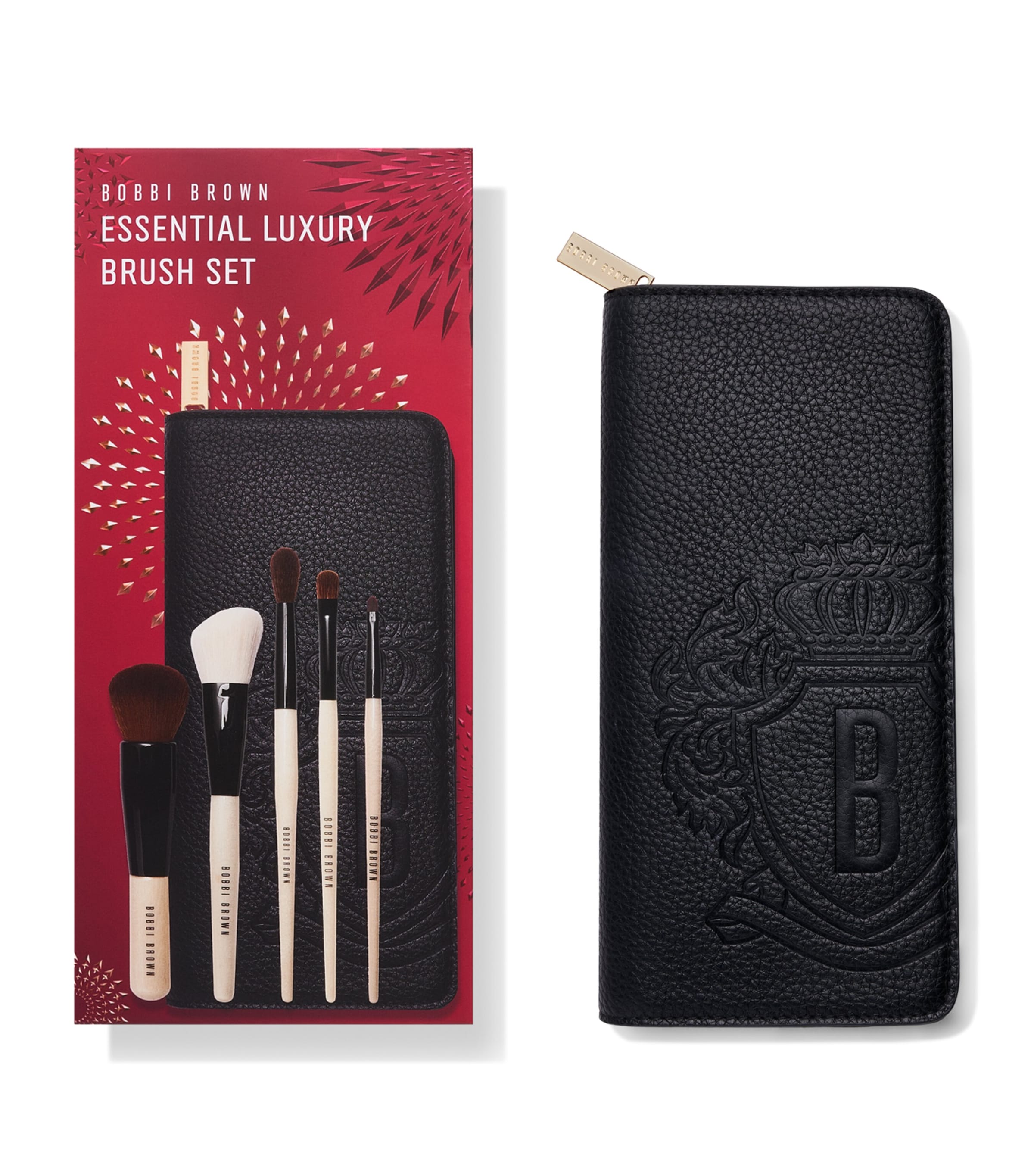 Bobbi Brown Essential Luxury Brush Set In White