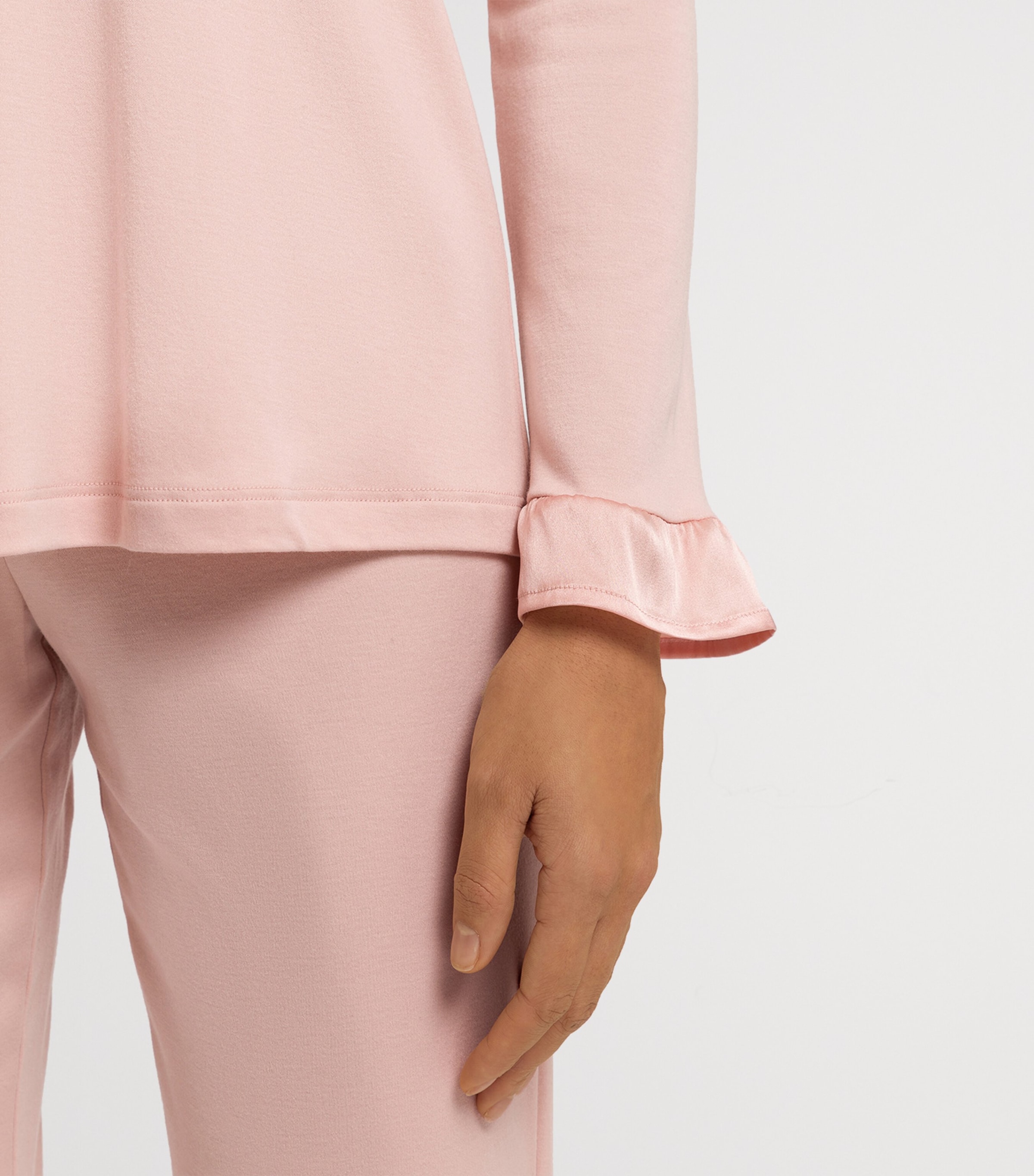 Hanro Cotton-Blend Claire Pyjama Set | Women Clothing | Nightwear | Pyjamas | Designers | Hanro Hanro Cotton-Blend Claire Pyjama Set | Women Clothing | Nightwear | Pyjamas | Designers | Hanro