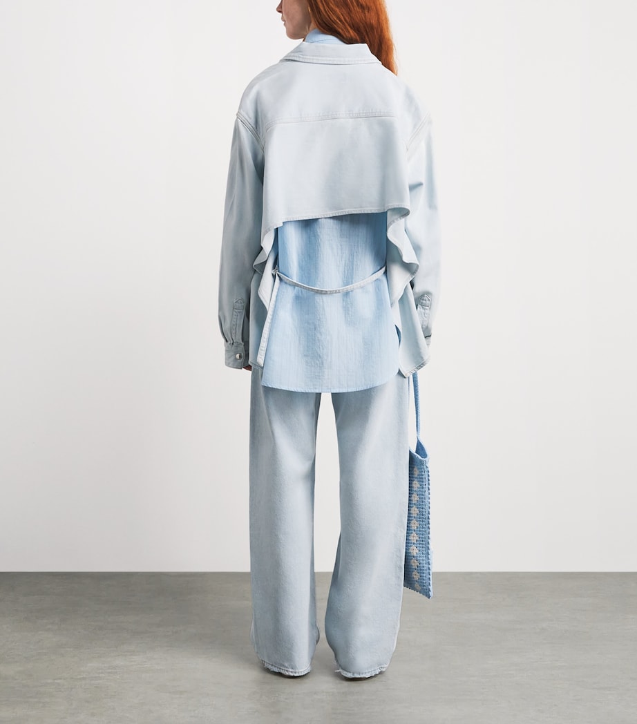 AGOLDE Womens Theo Shirt Link Image 2