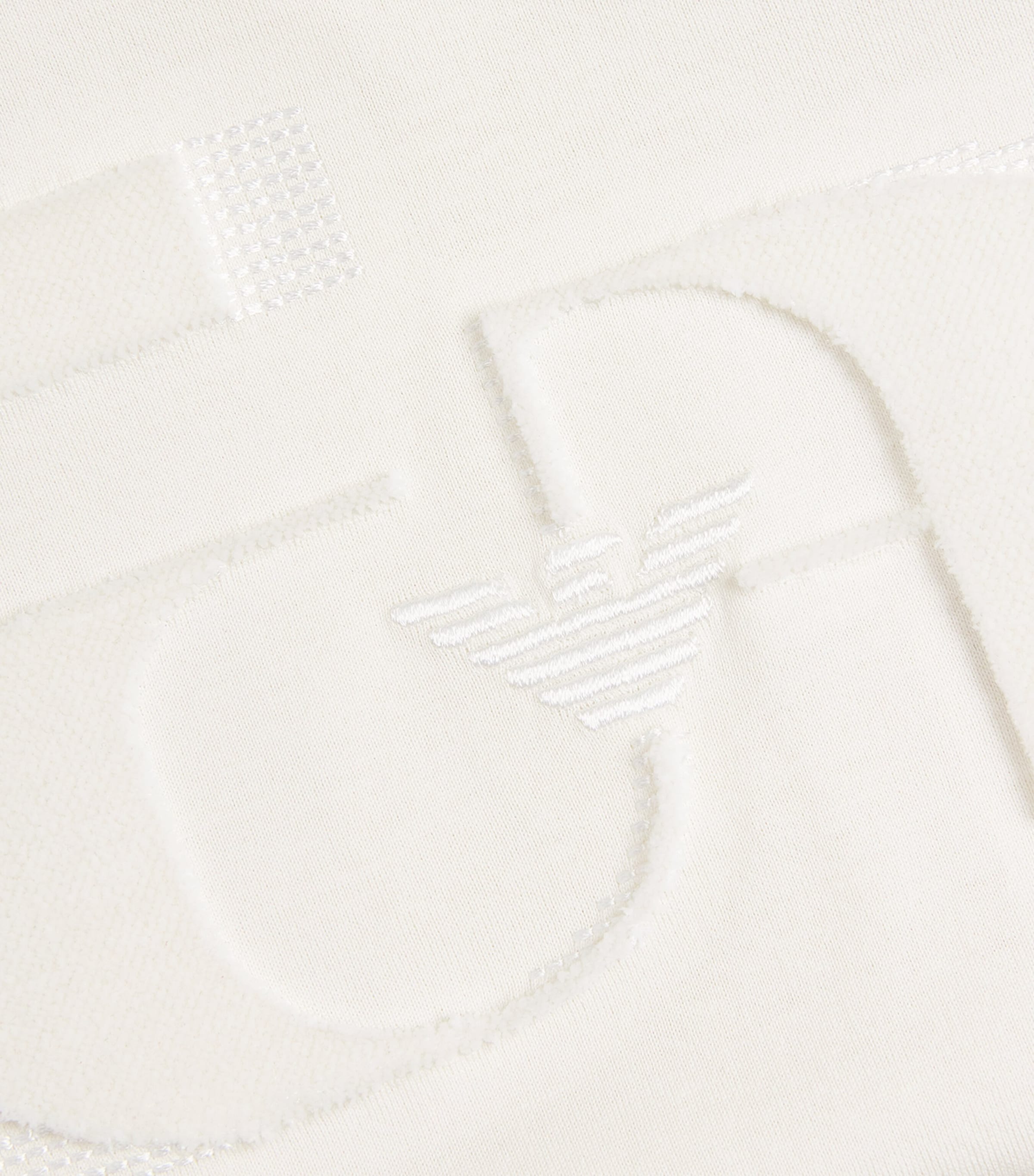 Cotton Flocked Logo T-Shirt F0004 Image 5