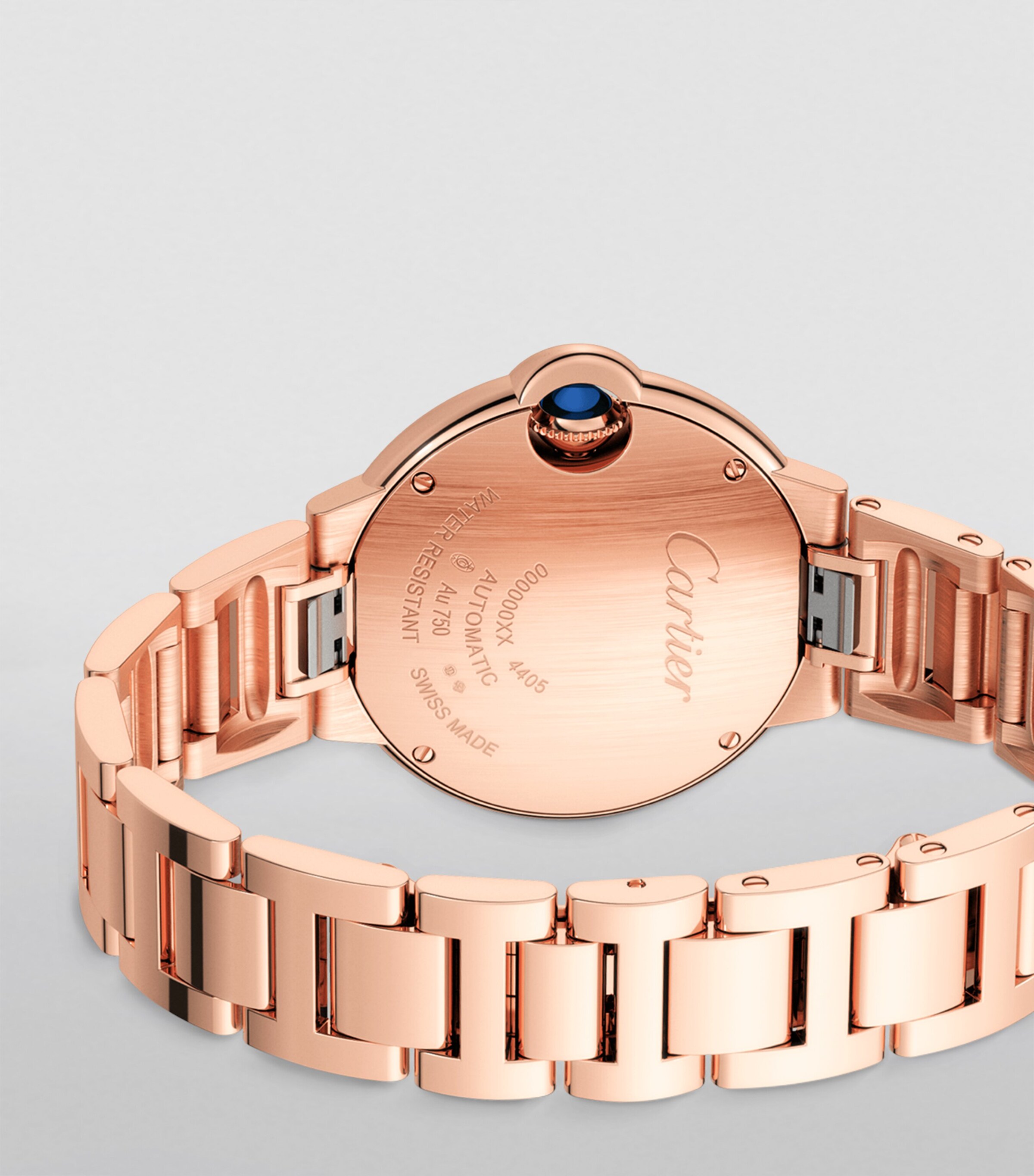 Cartier Rose Gold and Diamond Ballon Bleu de Cartier Watch 33mm Rose Gold Image 7