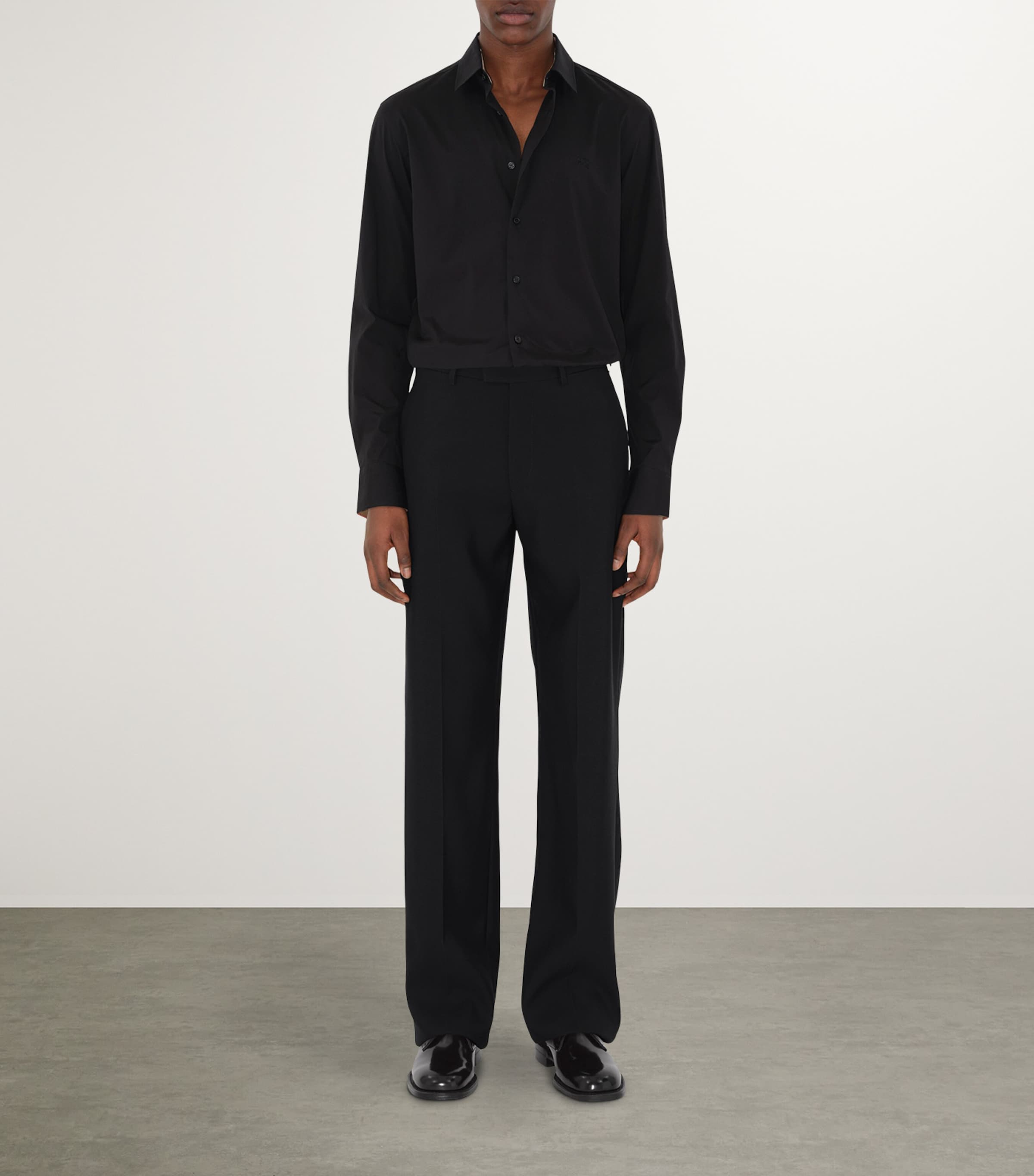 Stretch-Cotton EKD Shirt BLACK Image 4