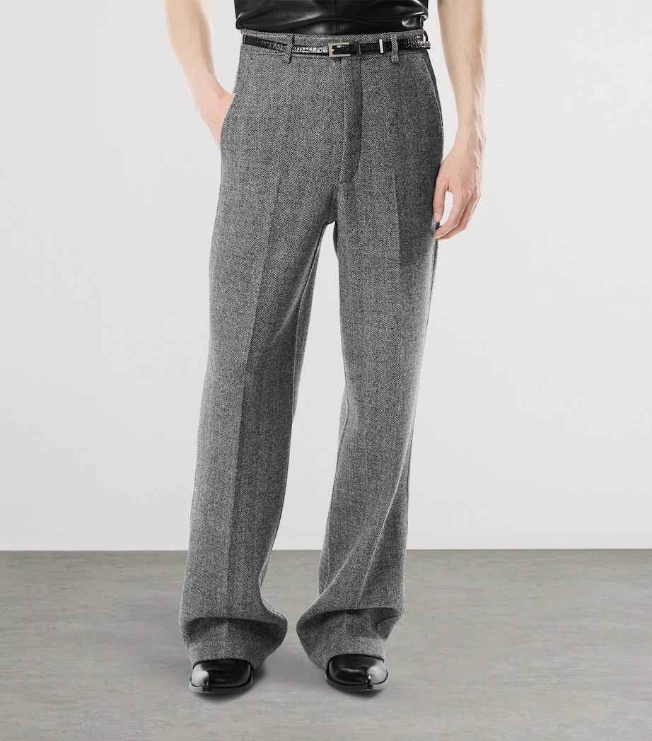 Herringbone Tailored Trousers NWA Image 3