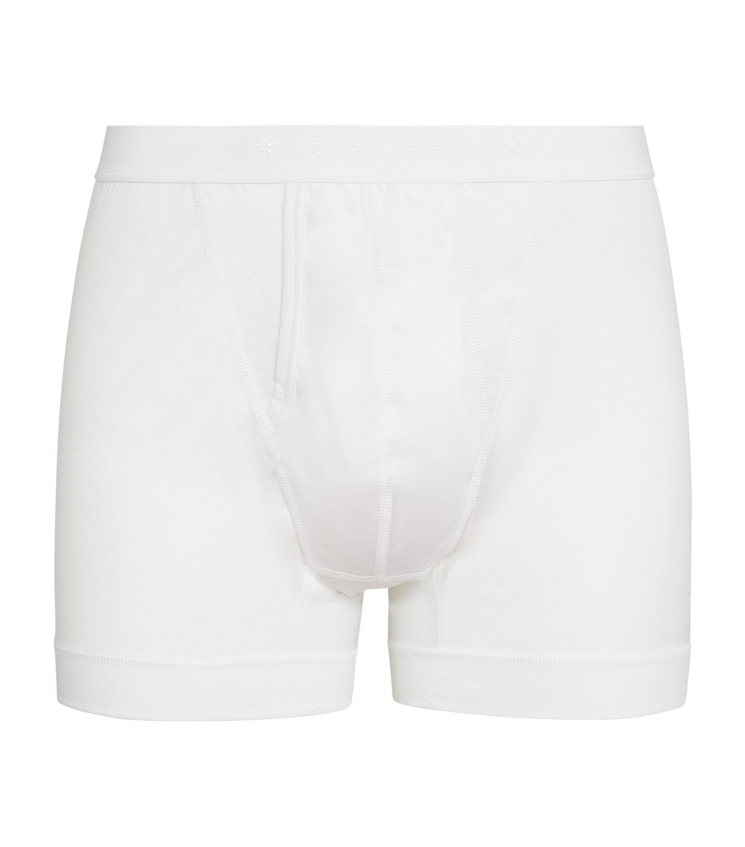Zimmerli Pureness Stretch-micro Modal Boxer Briefs In White