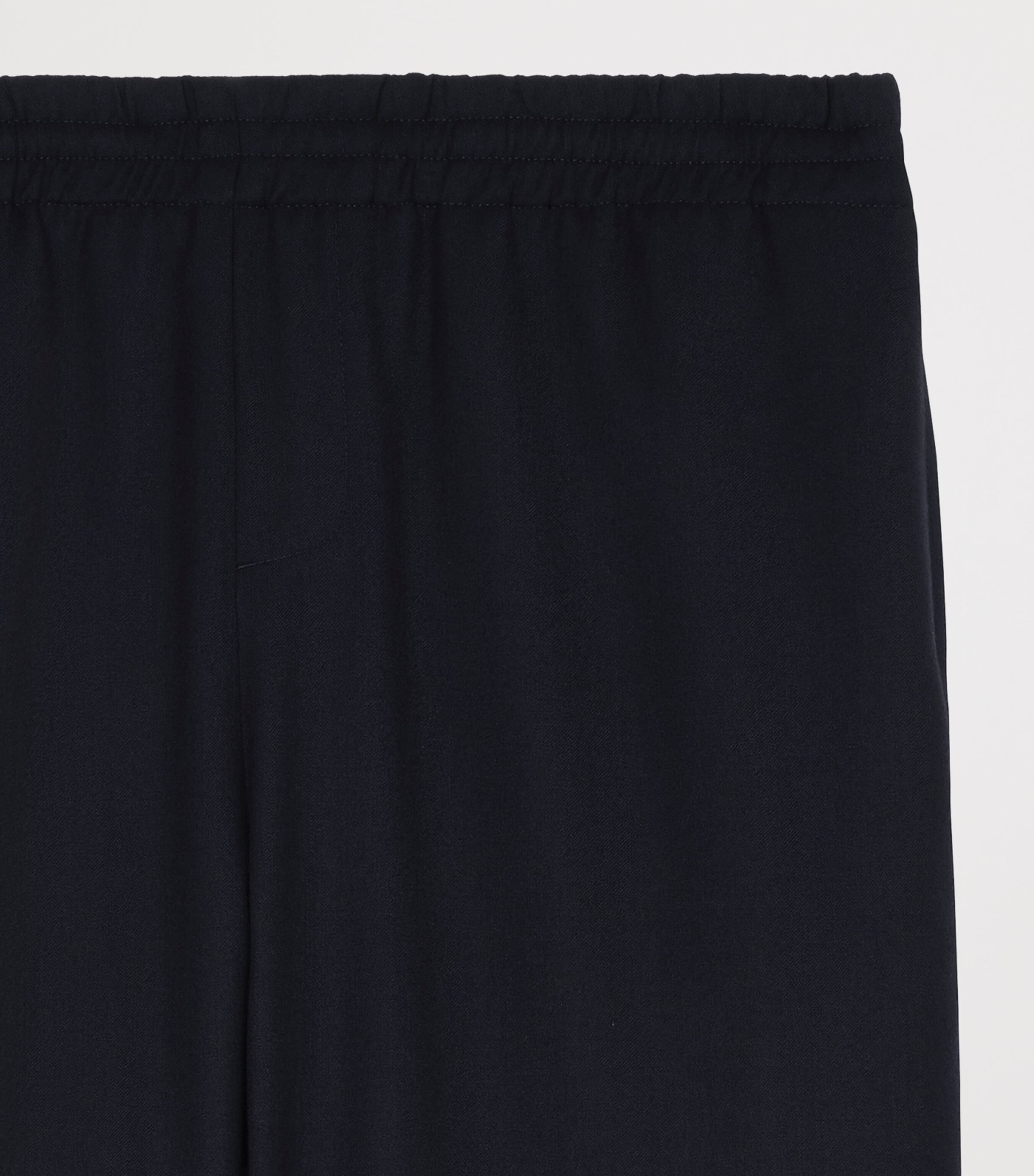 Burberry Mens Wool Flannel Track Pants Navy Image 2