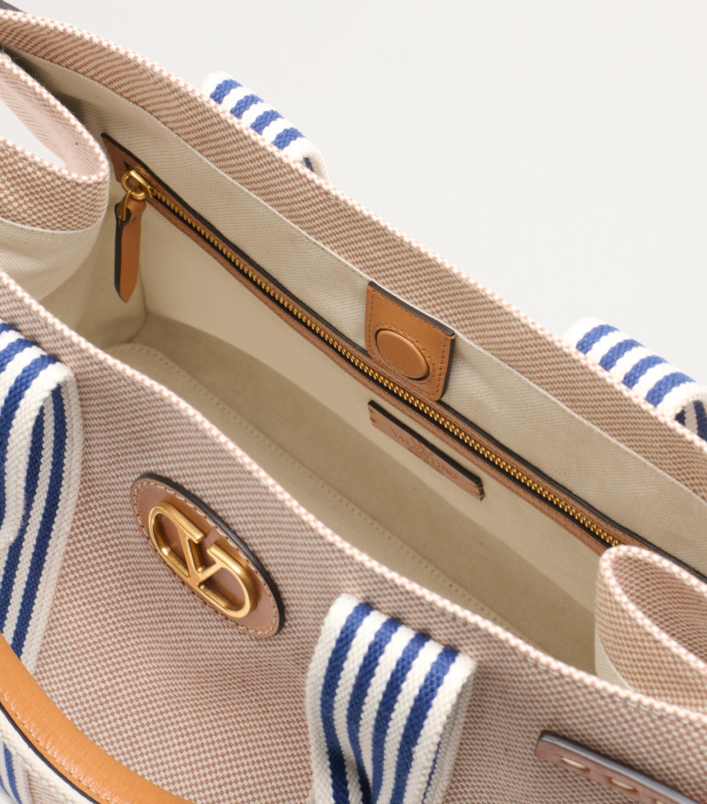 Valentino Garavani Canvas Antibes Tote Bag | Harrods US