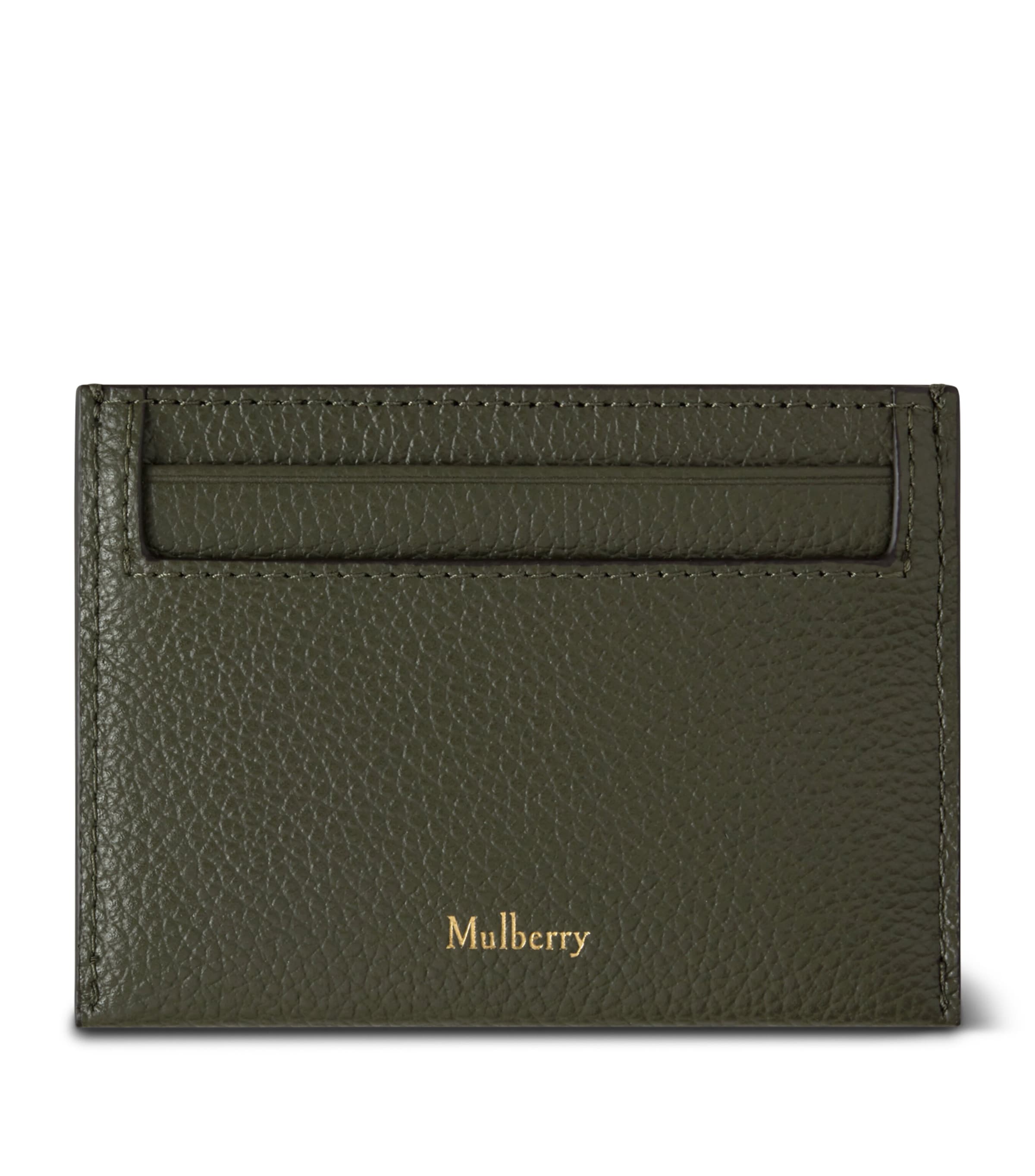 Leather Continental Card Holder JUNIPER GREEN Image 1