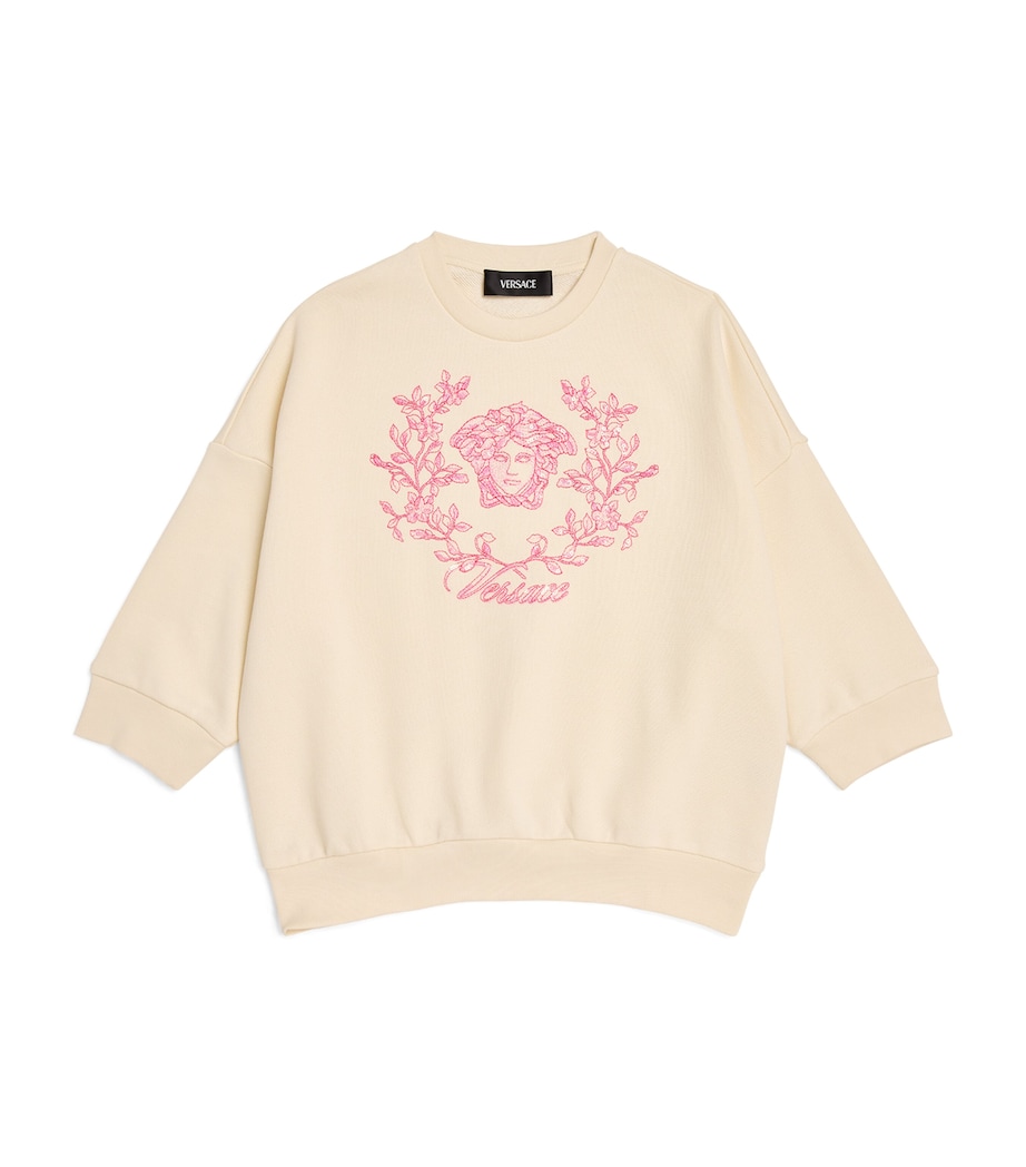 Medusa Crest Sweatshirt (6-14 Years) 2WX70-IVORY+MULTI Image 1