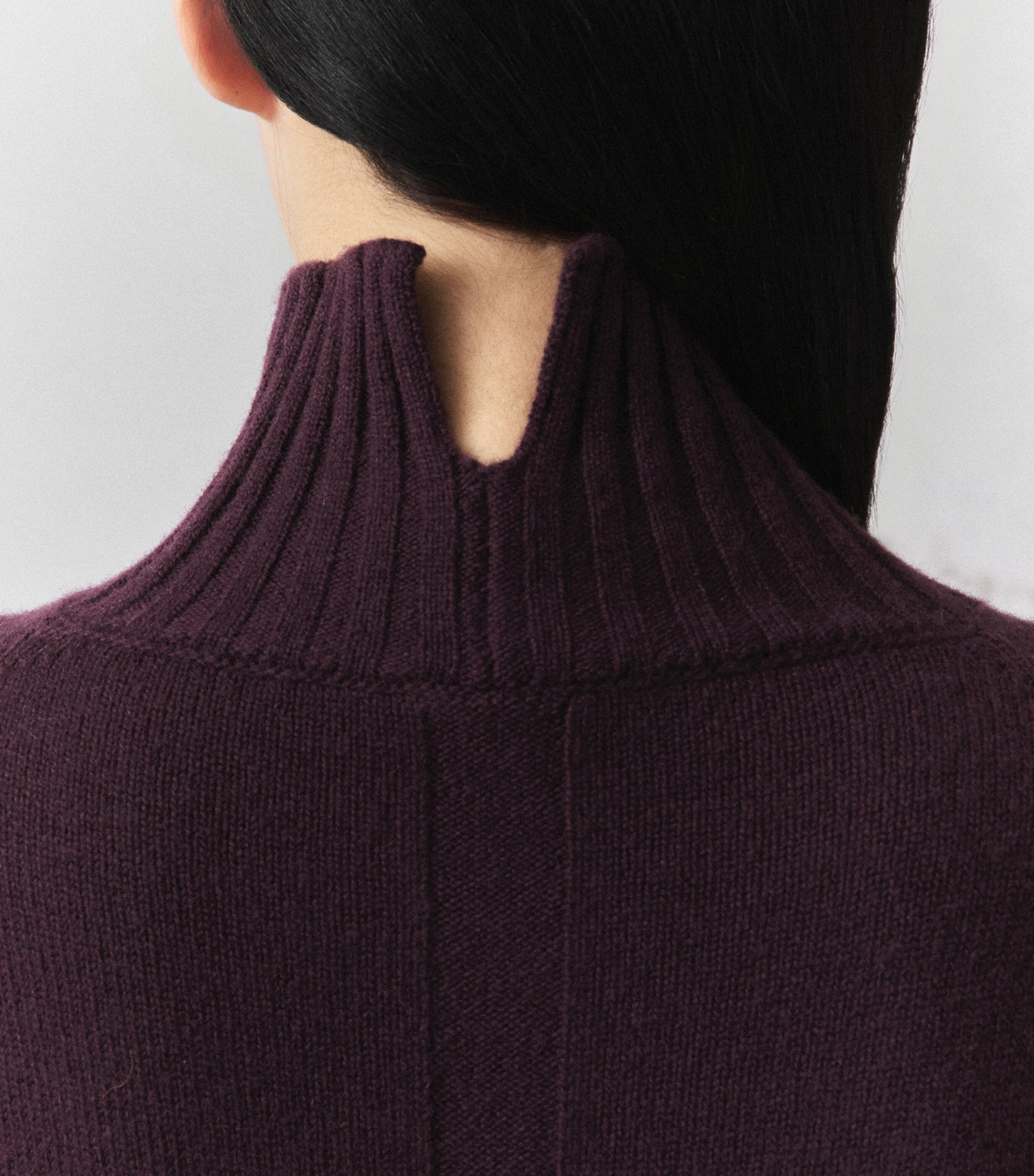 Marella Womens Wool Rollneck Sweater Blackberry Image 6