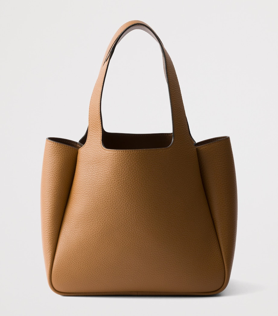 Small Leather Tote Bag F03V8 Image 3