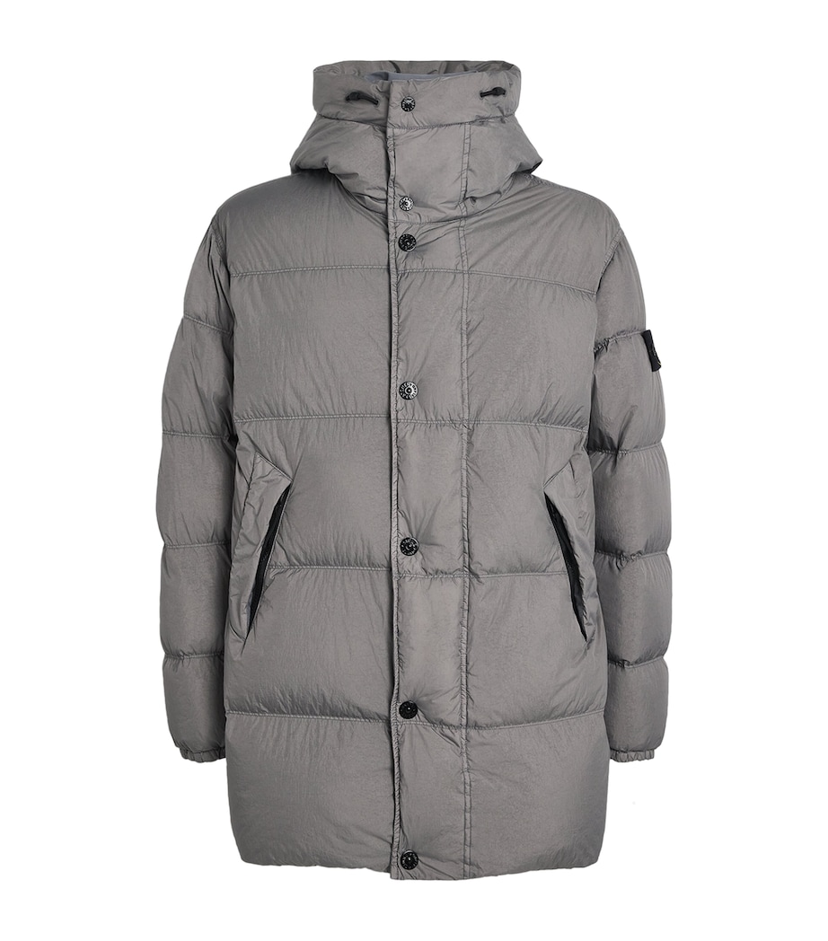 Nylon Crinkle Reps Down Parka V006B Image 1