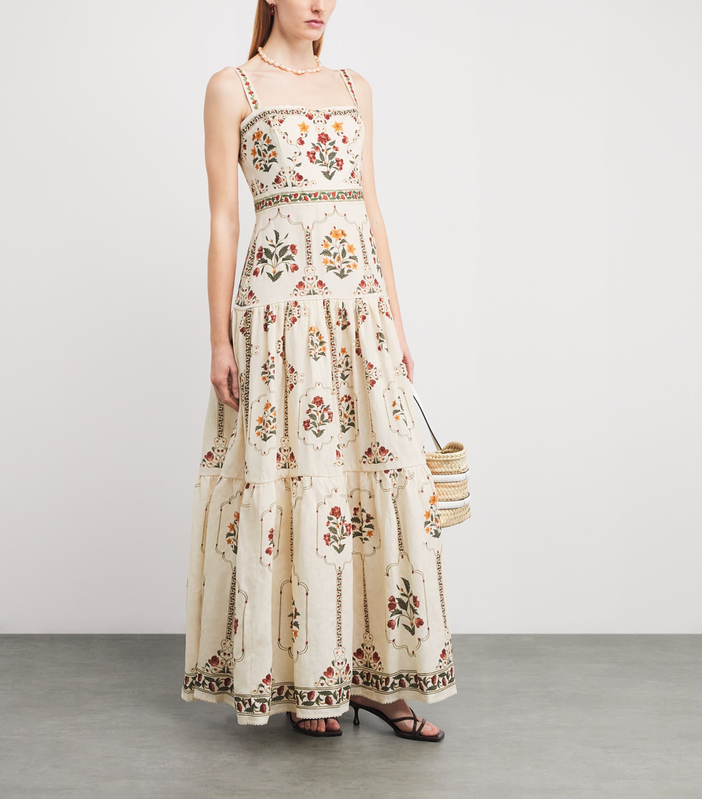 Linen Lima Andes Maxi Dress MULTICOLOR Image 2