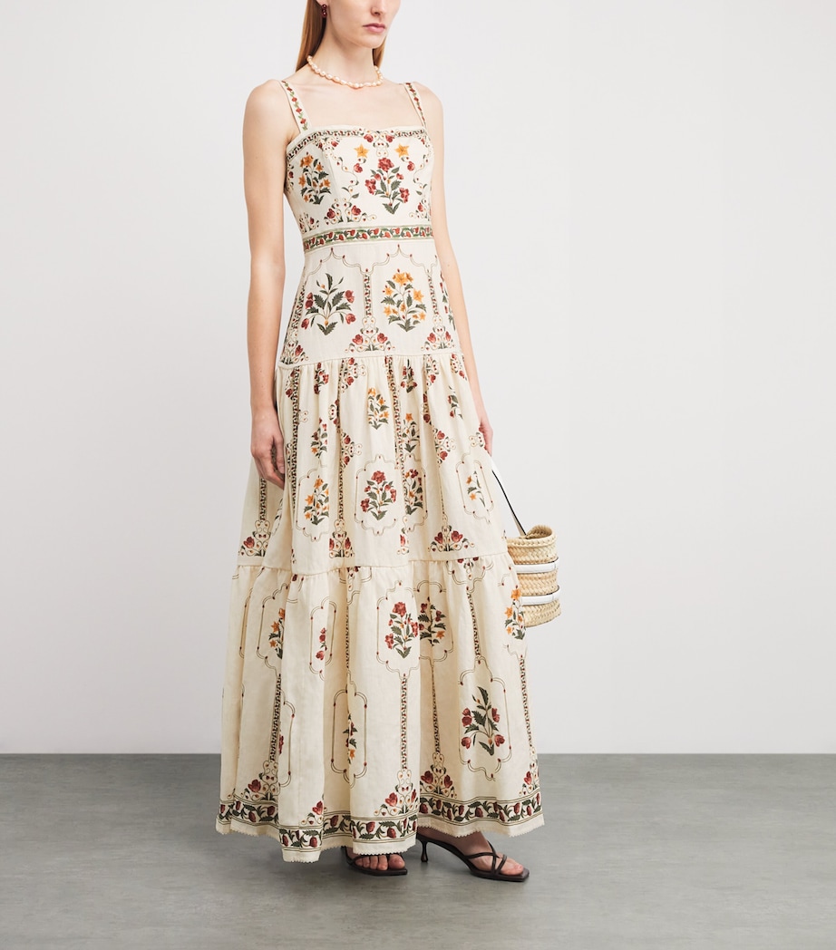 Linen Lima Andes Maxi Dress MULTICOLOR Image 2