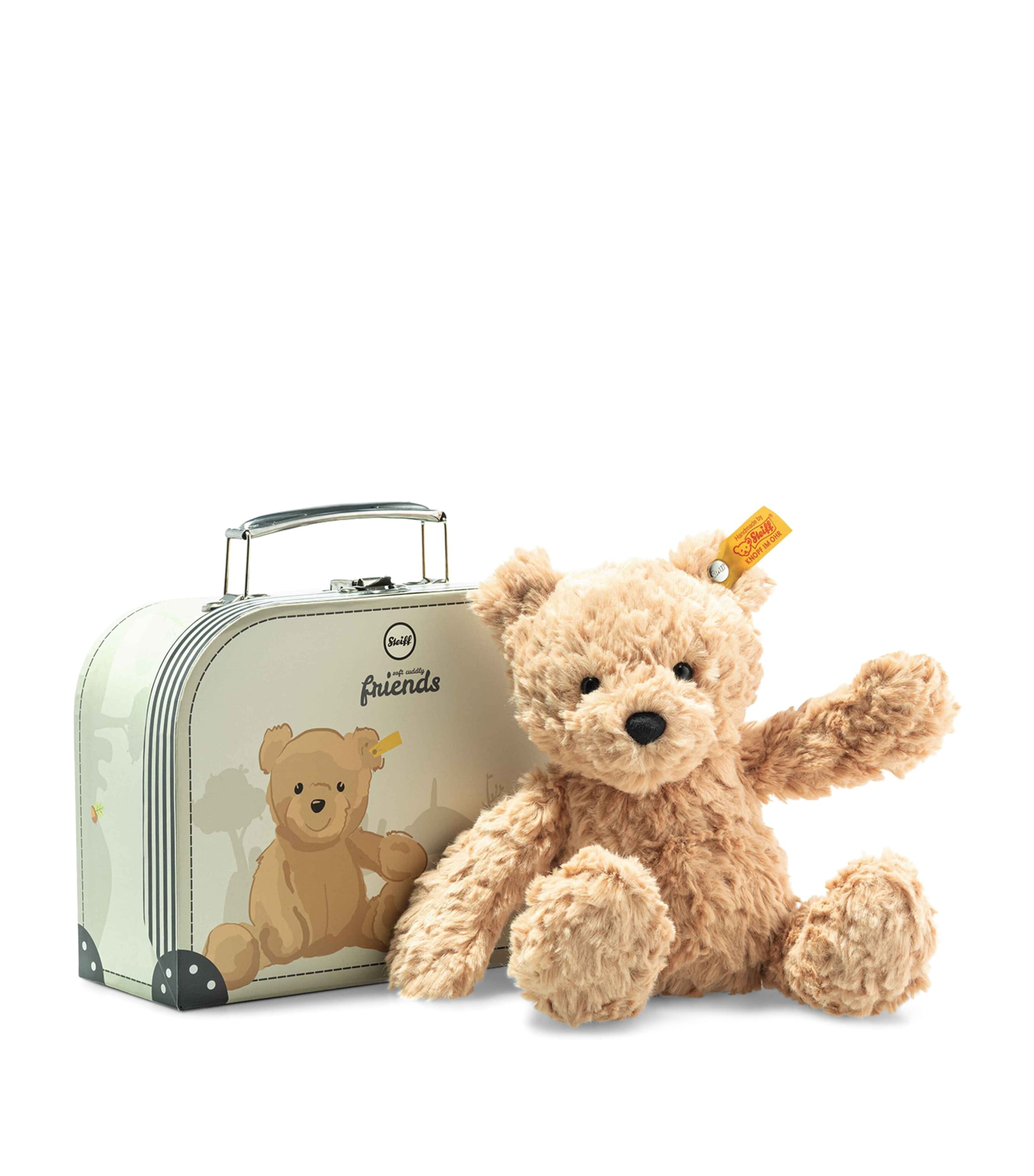 Steiff Jimmy Soft Toy in Suitcase (25cm) | Toys | Bears & Soft Toys | Designers | Steiff