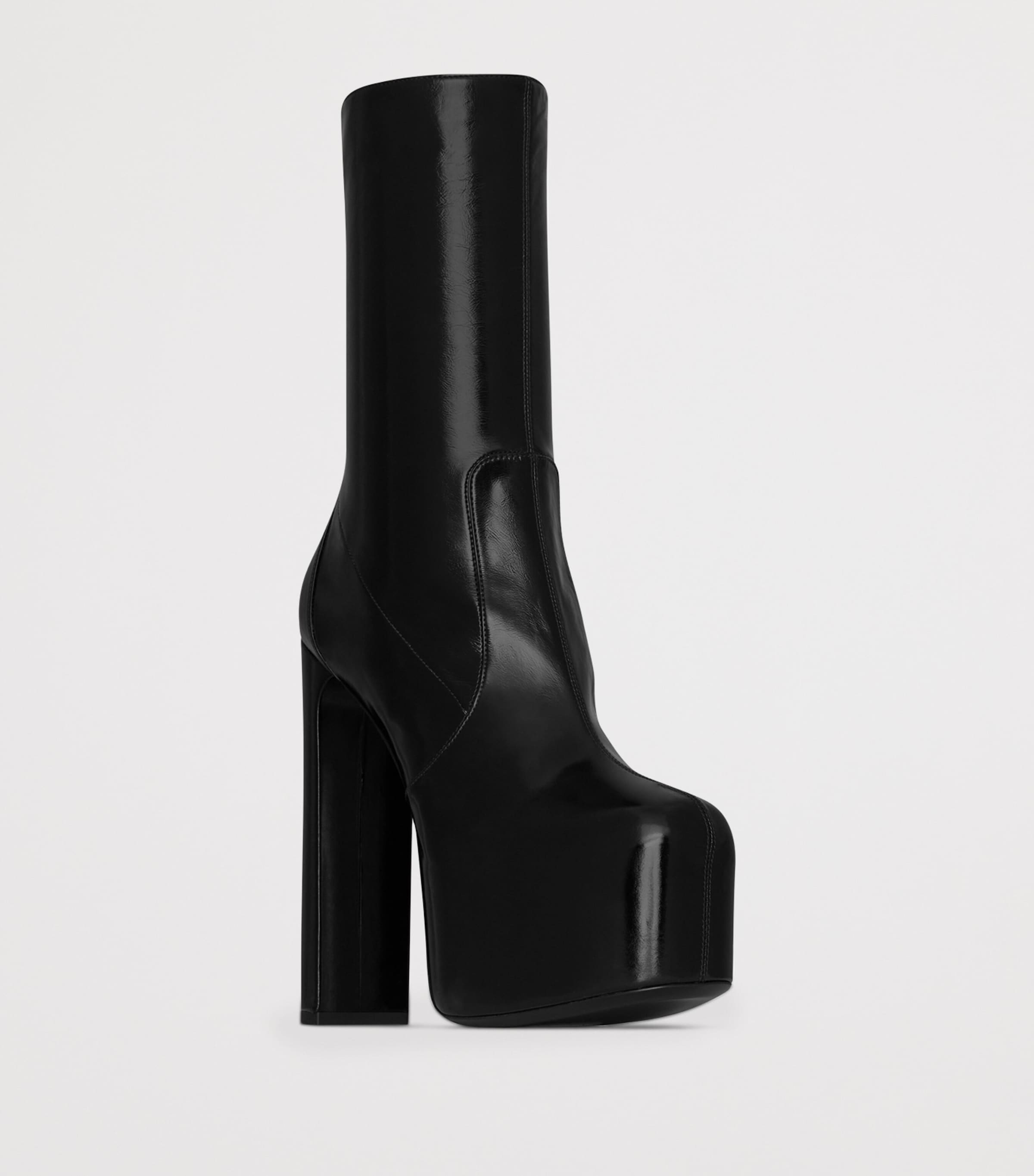 SAINT LAURENT LEATHER HEEL BOOTS エディ期 Saint Laurent Leather Billy Ankle Boots 95 | Harrods US