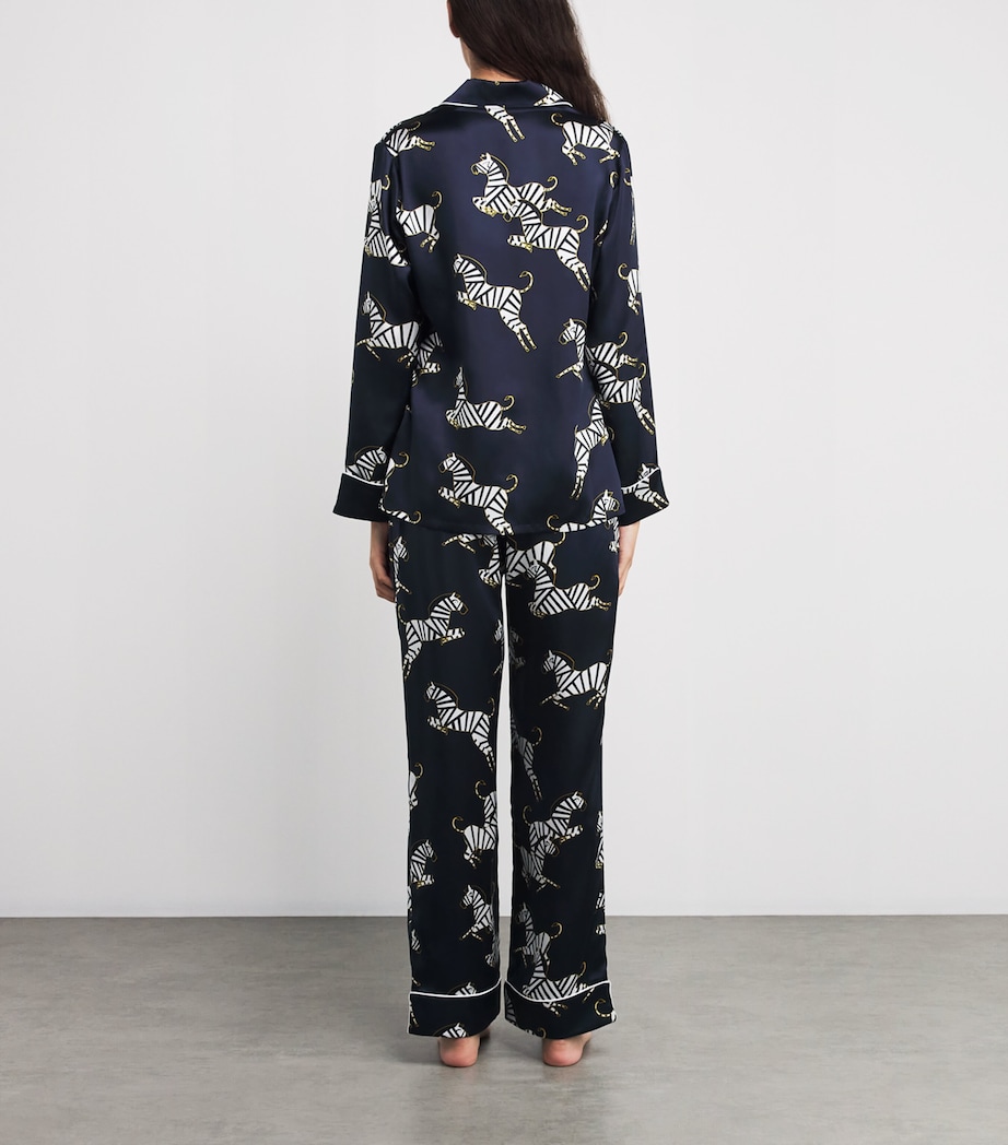 Silk Satin Zizi Lila Pyjama Set ZIZI Image 3